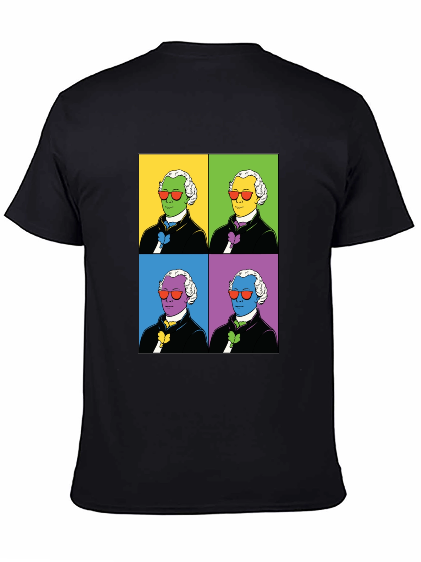 Pop Art Founding Father Graphic Tee
