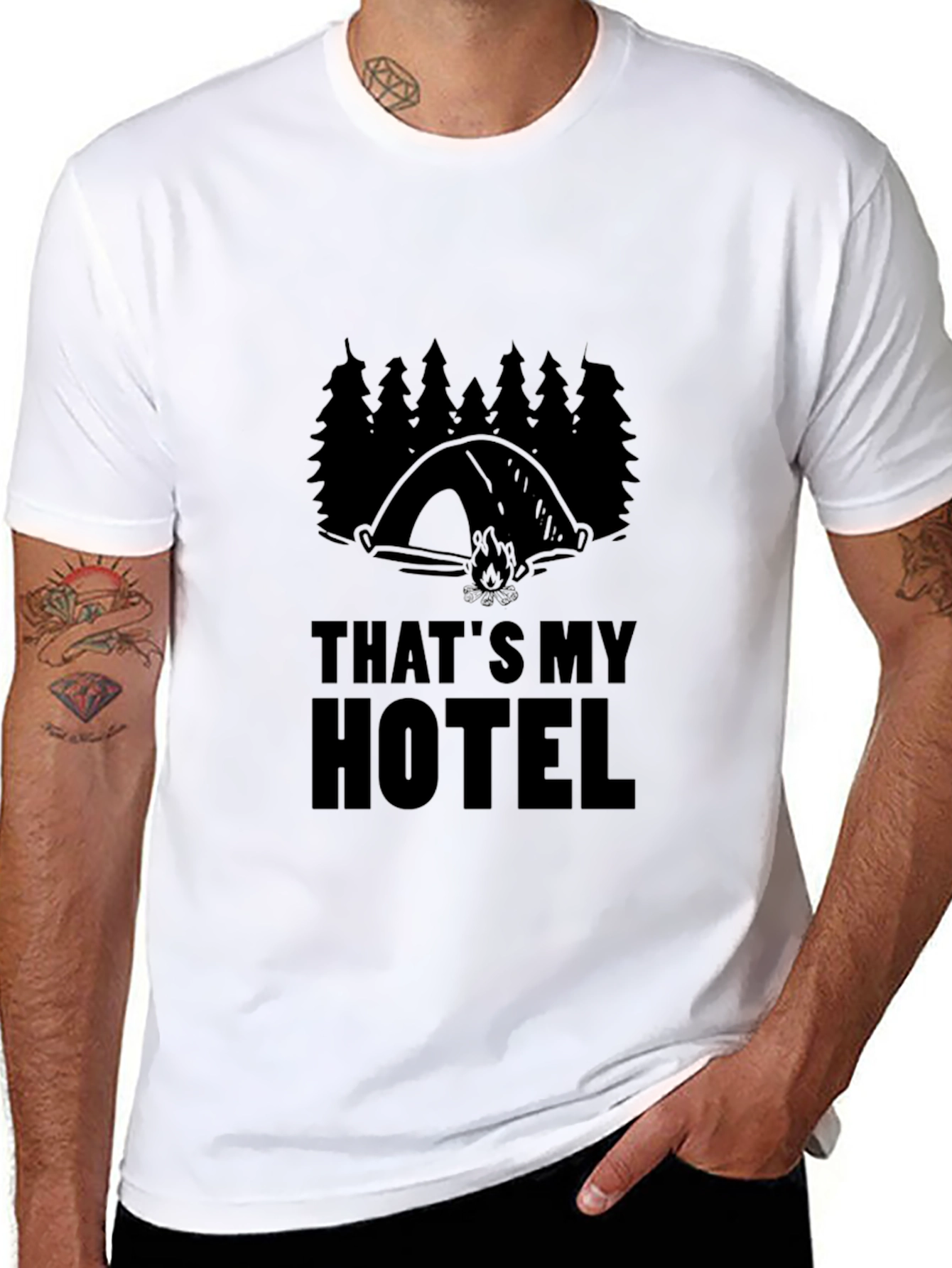 Thats My Hotel Camping T-Shirt