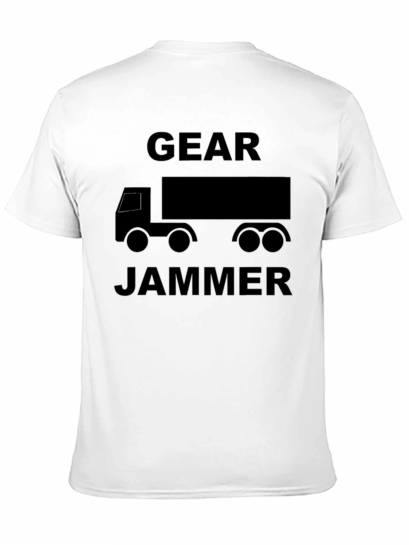 Gear Jammer Trucker Tee - Black