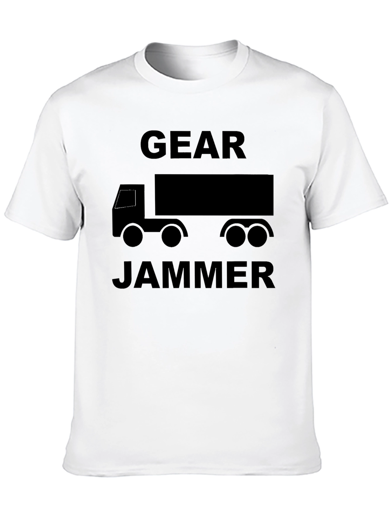 Gear Jammer Trucker Tee - Black
