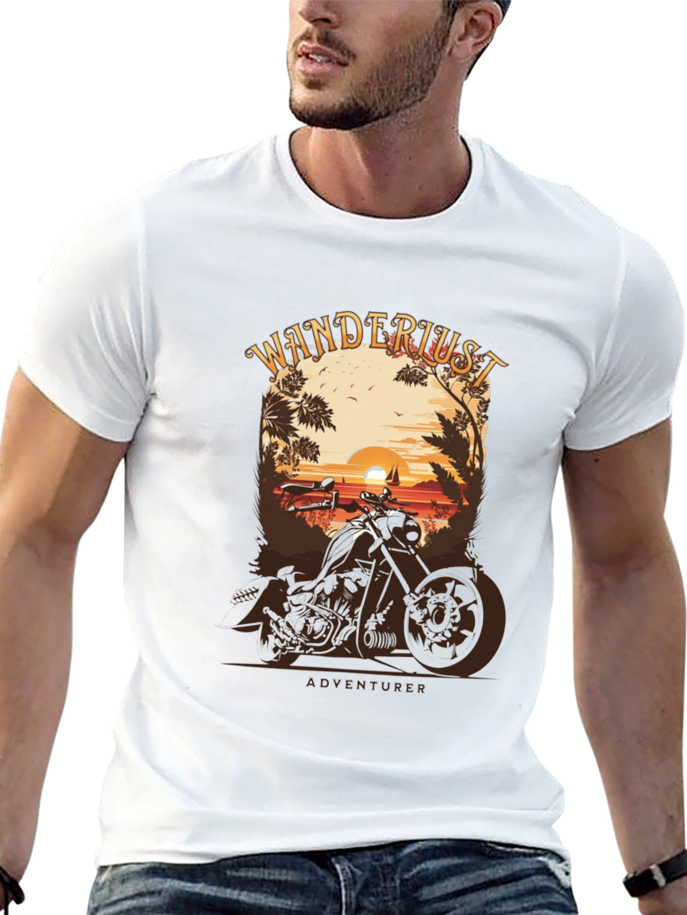 Wanderlust Adventurer Graphic Tee