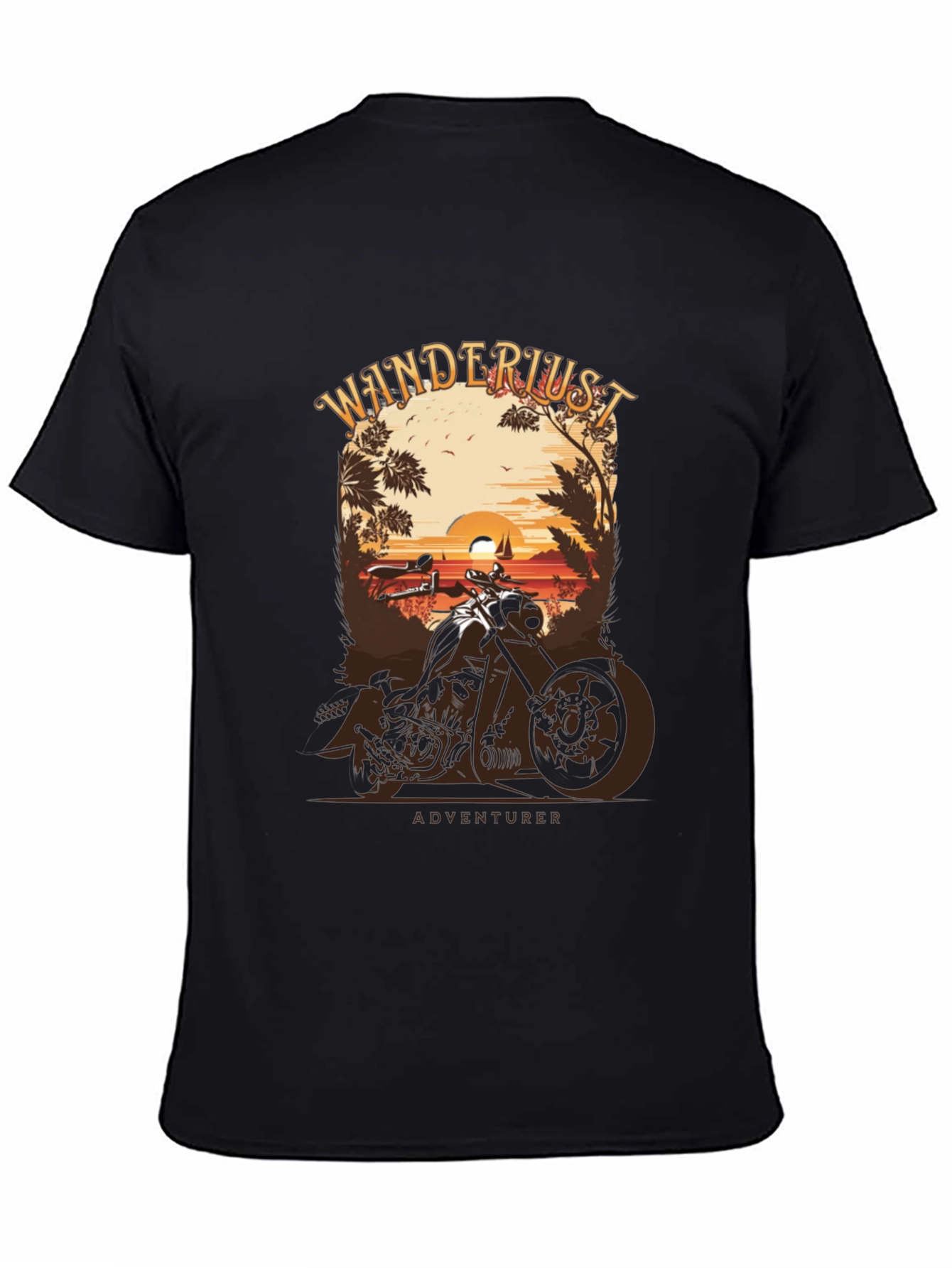 Wanderlust Adventurer Graphic Tee