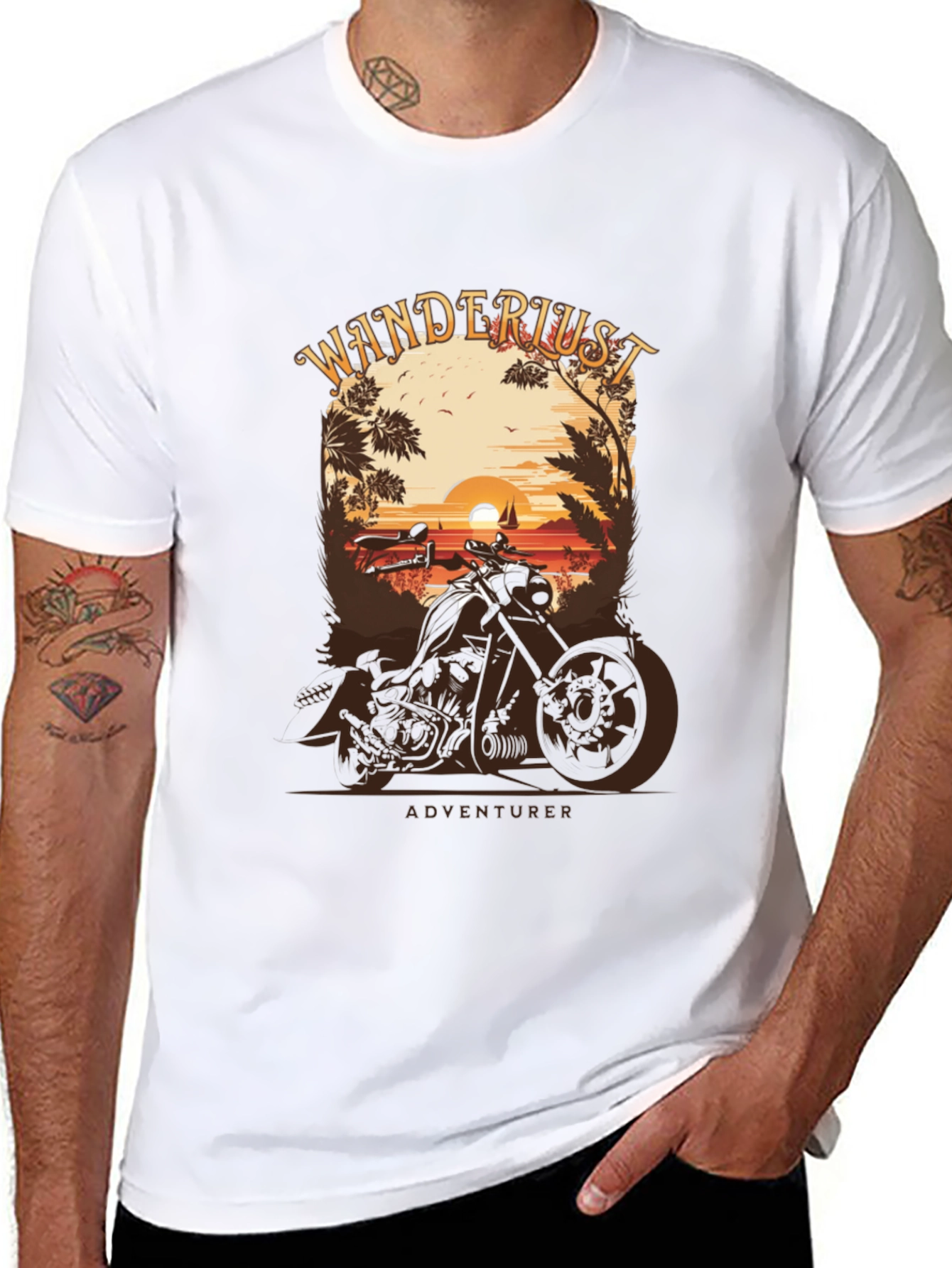 Wanderlust Adventurer Graphic Tee