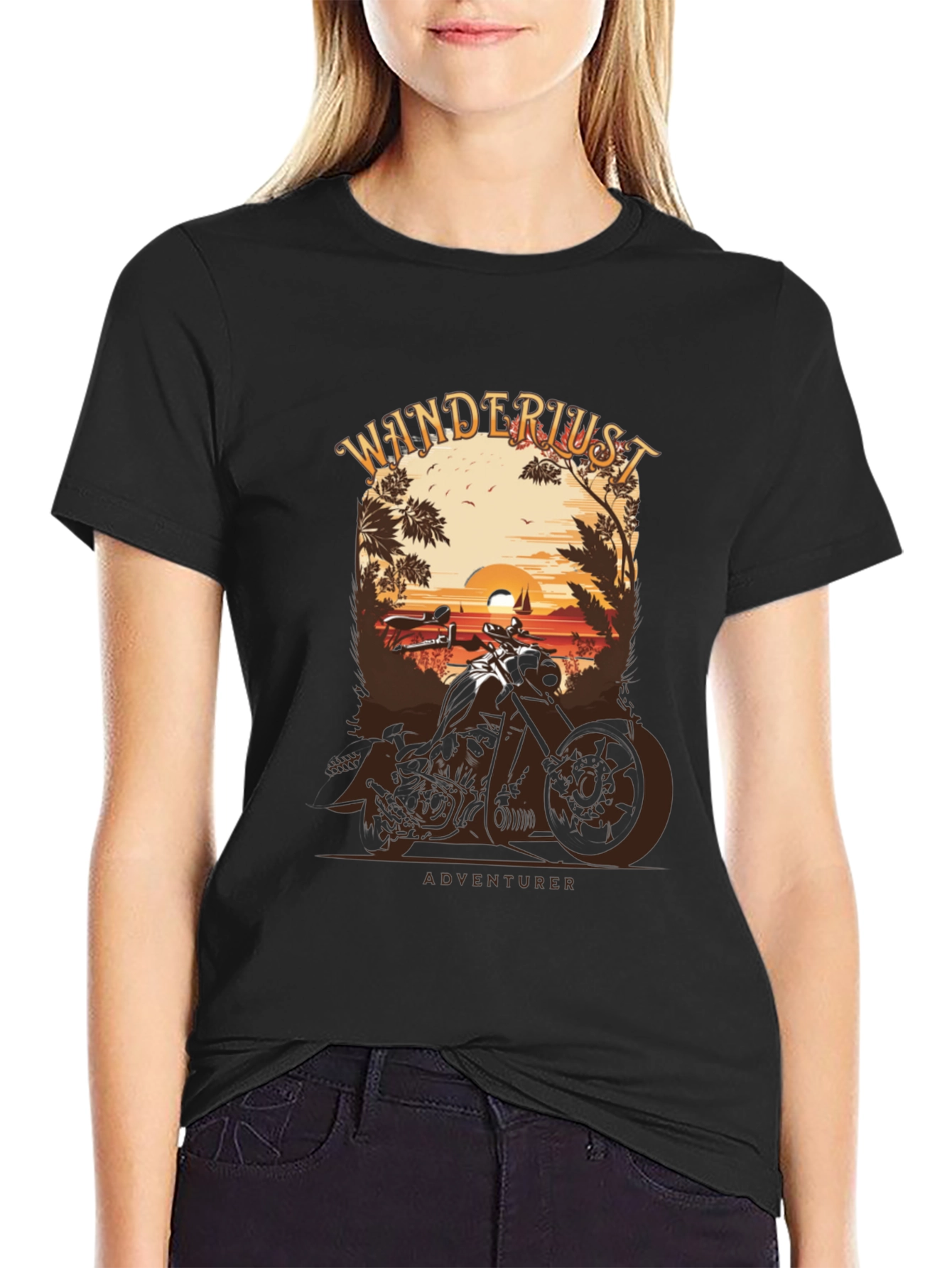Wanderlust Adventurer Graphic Tee