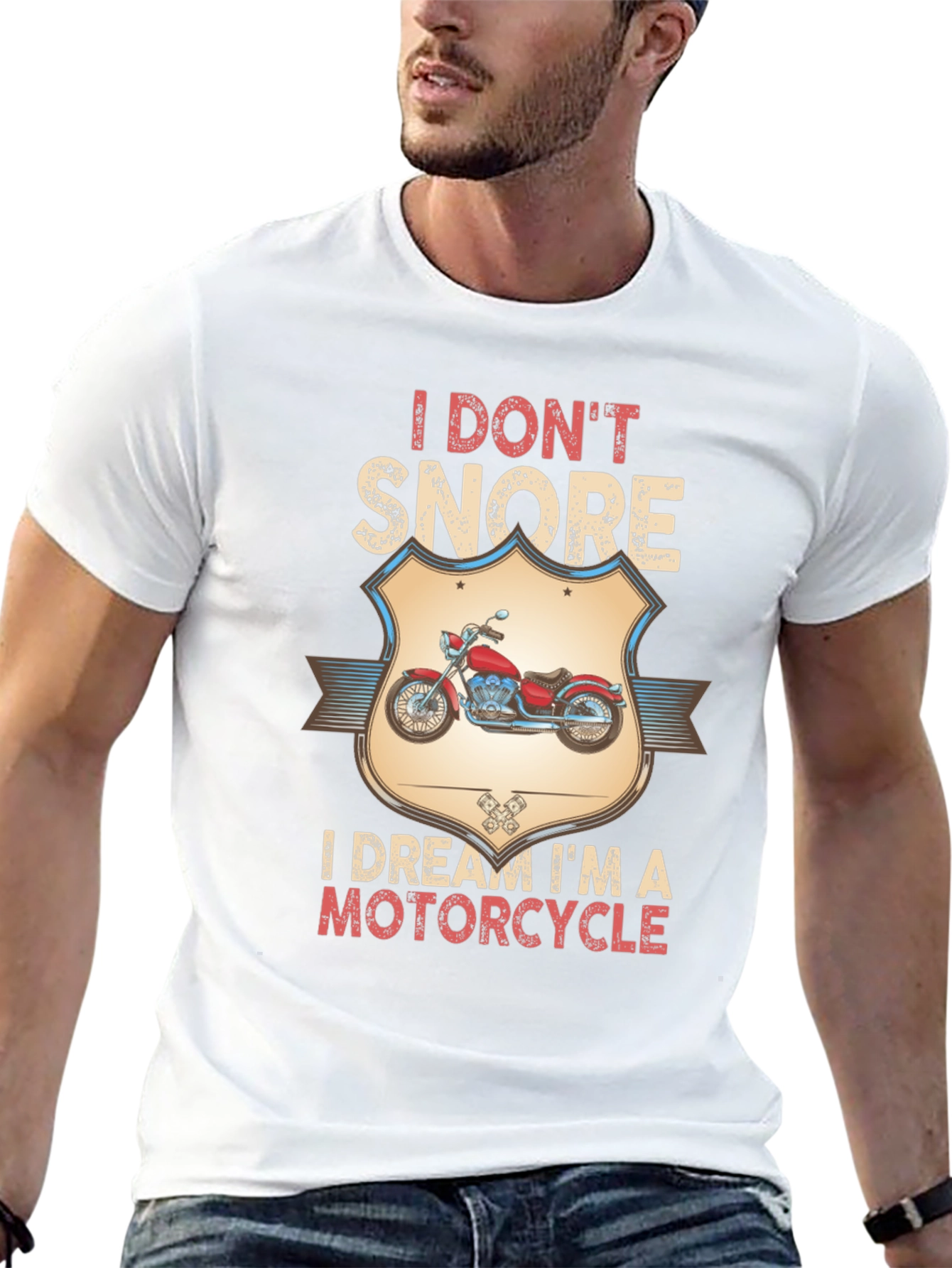 I Dont Snore Motorcycle T-Shirt
