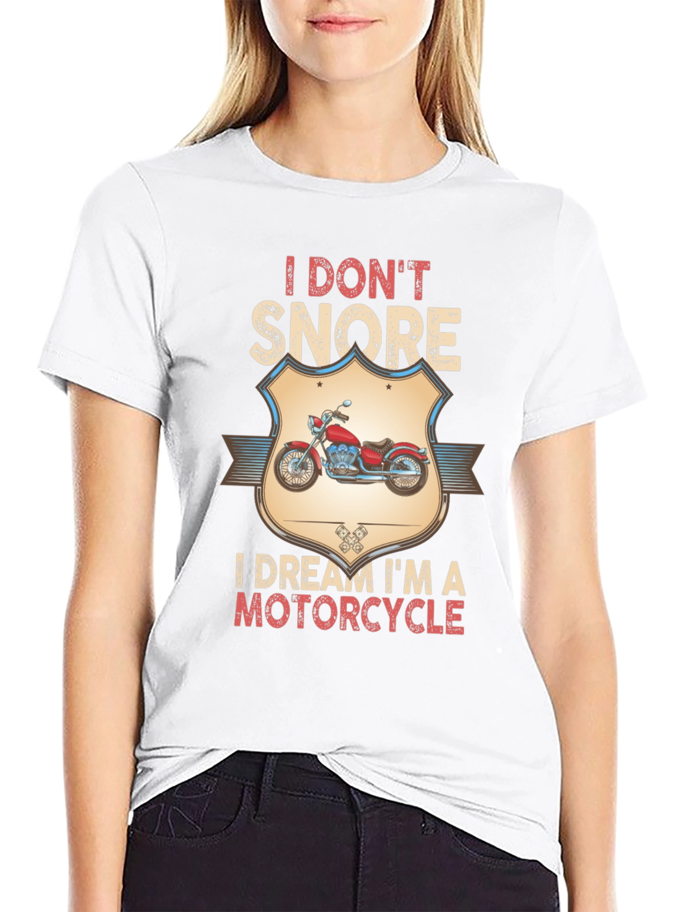 I Dont Snore Motorcycle T-Shirt