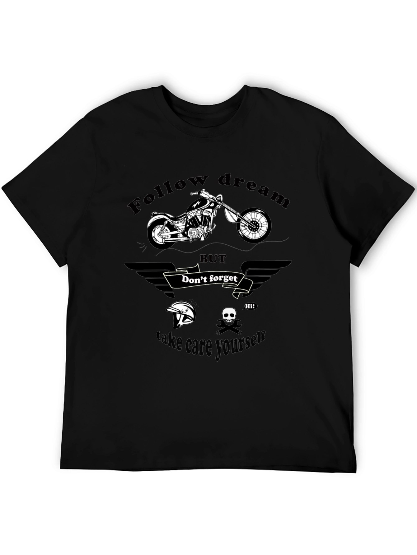 Follow Dream Graphic Print T-Shirt