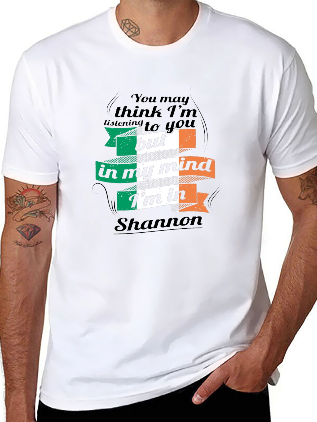 Irish Pride Shannon T-Shirt - Ireland Flag