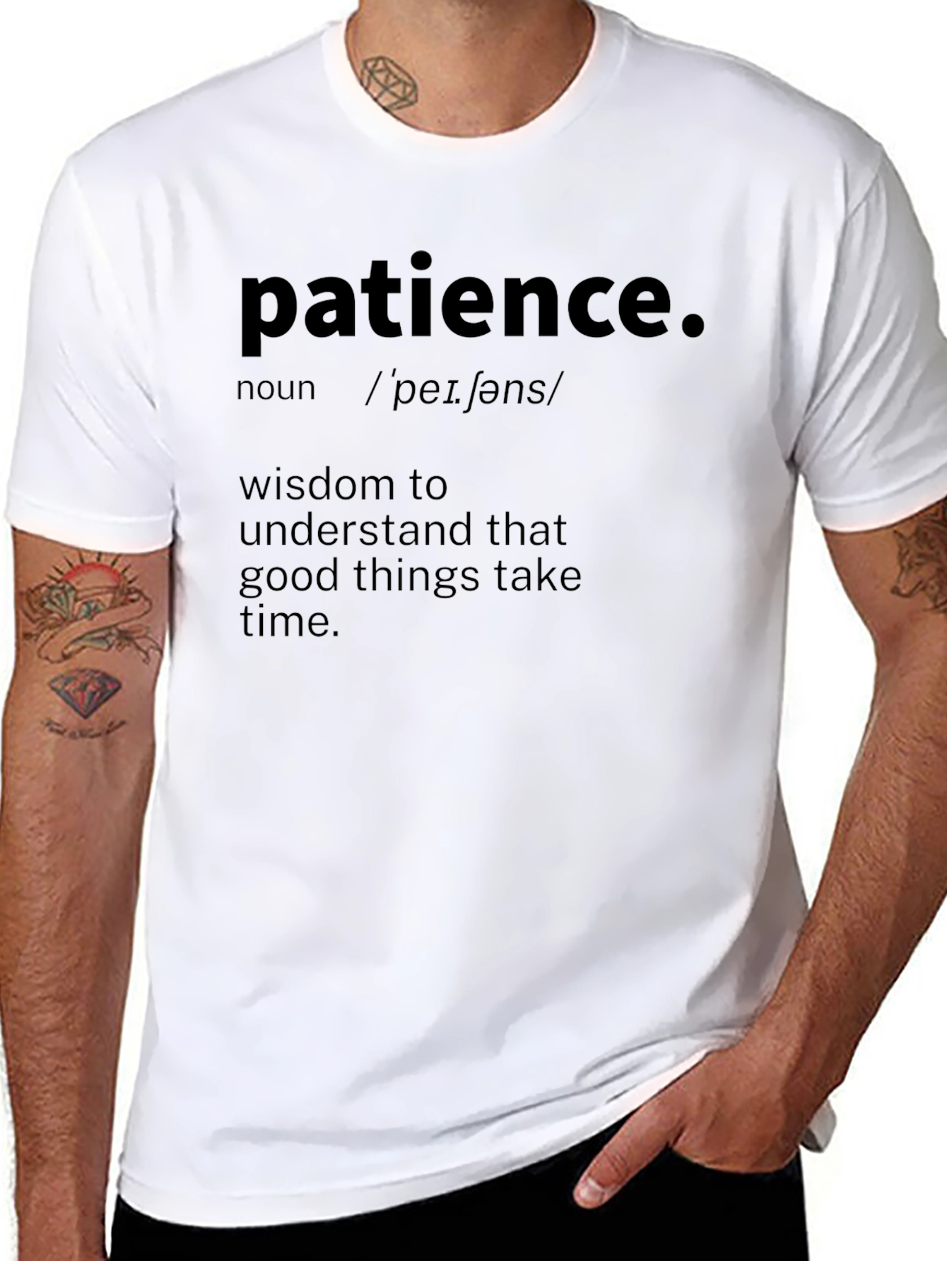 Patience Definition Graphic T-Shirt