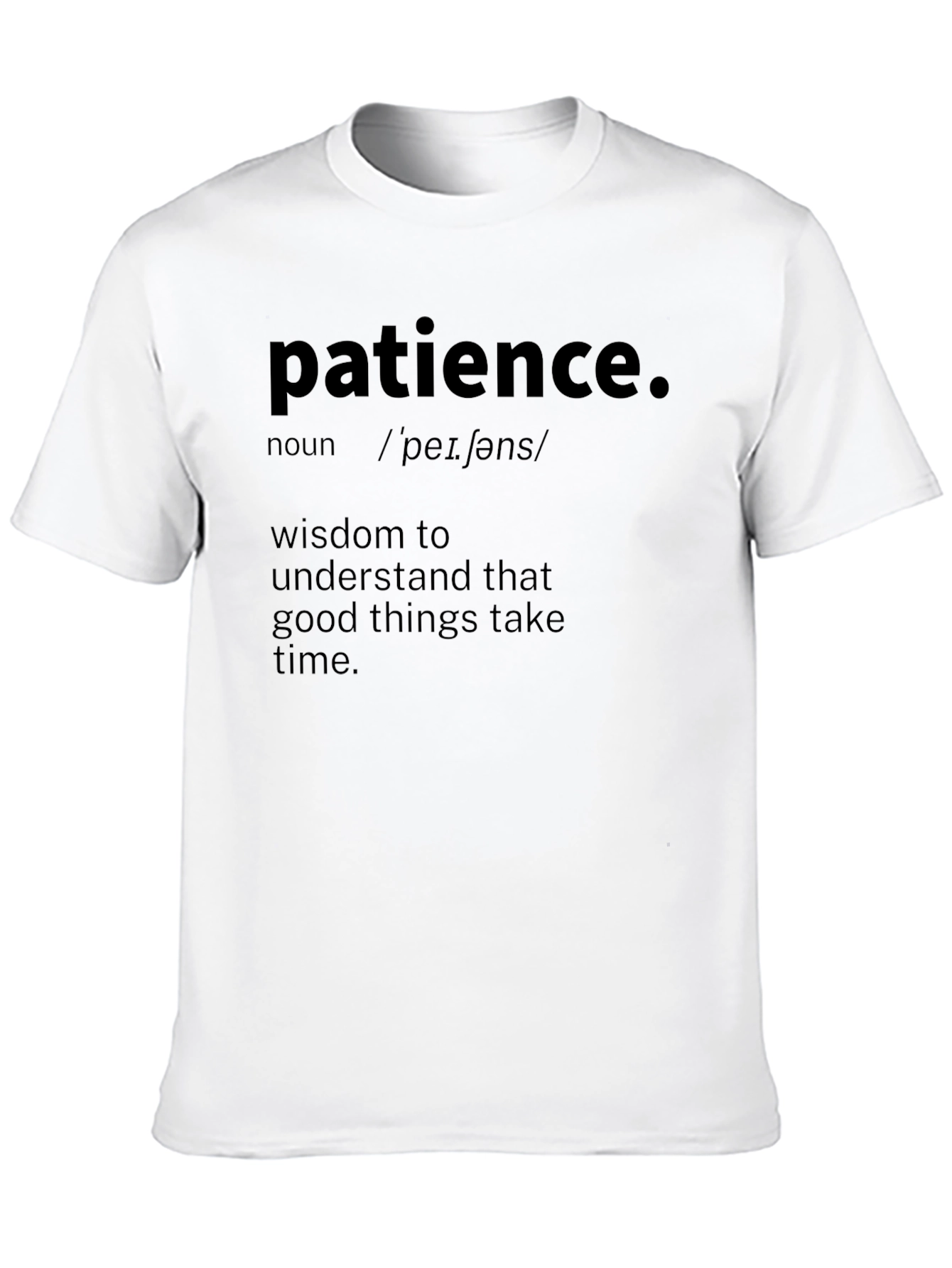 Patience Definition Graphic T-Shirt