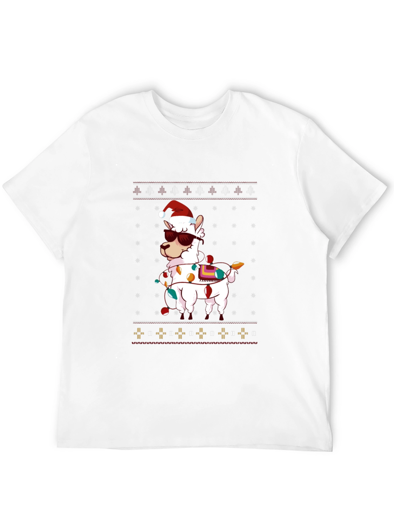 Llama Christmas T-Shirt