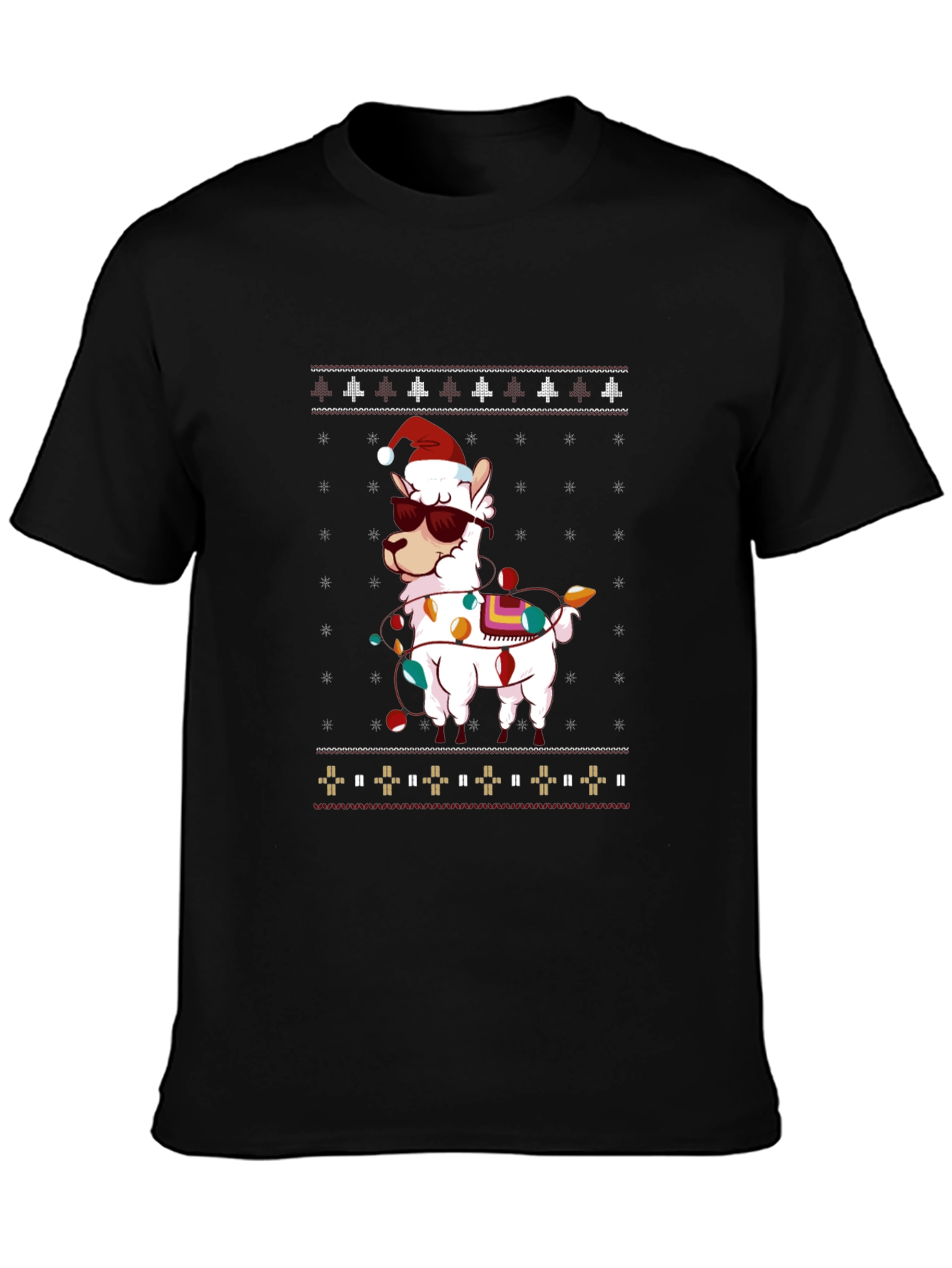 Llama Christmas T-Shirt