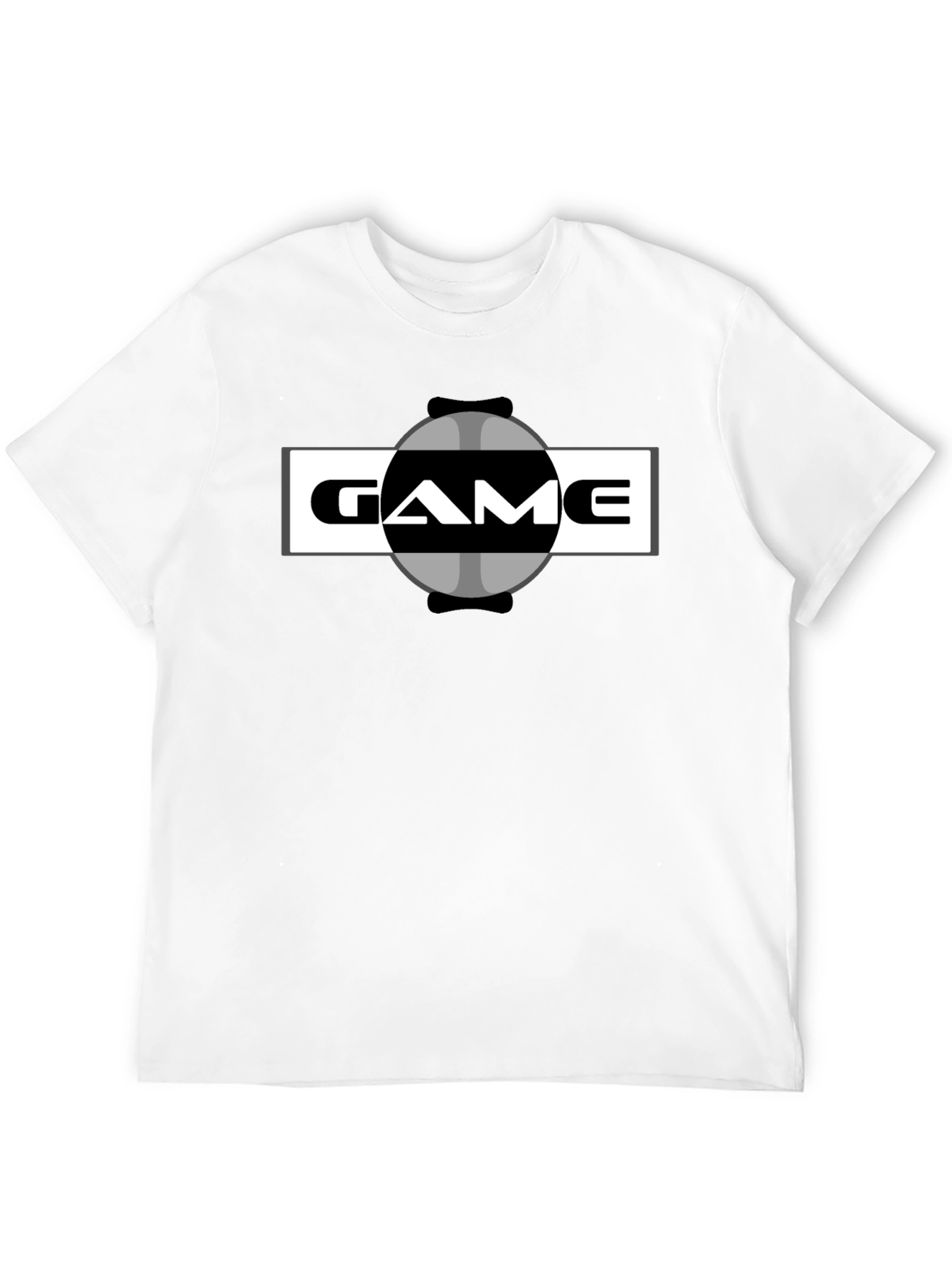 Retro Game Graphic T-Shirt - Black