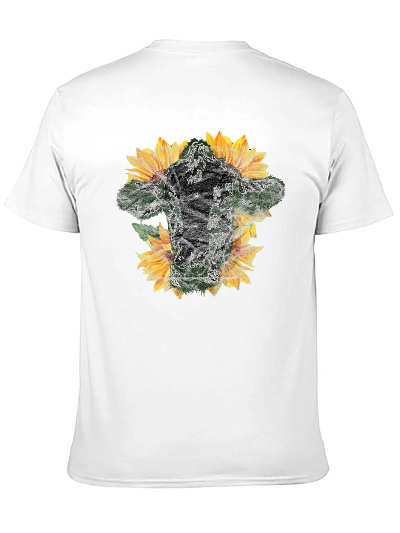 Sunflower Man Black Graphic Tee
