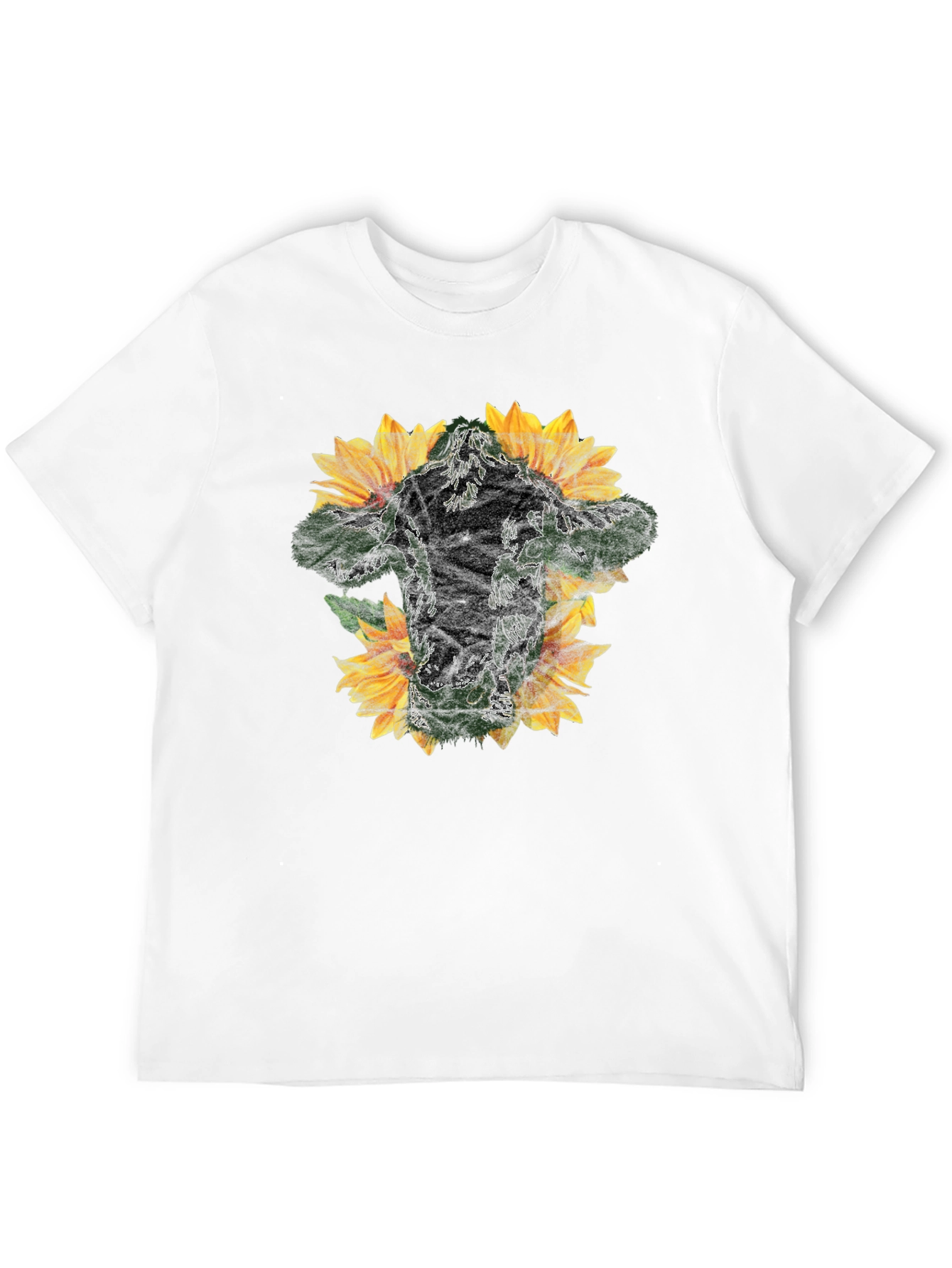 Sunflower Man Black Graphic Tee