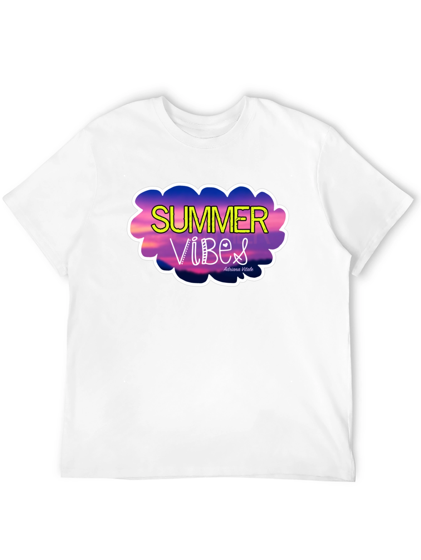 Summer Vibes Graphic Tee - Trendy Vacation Style