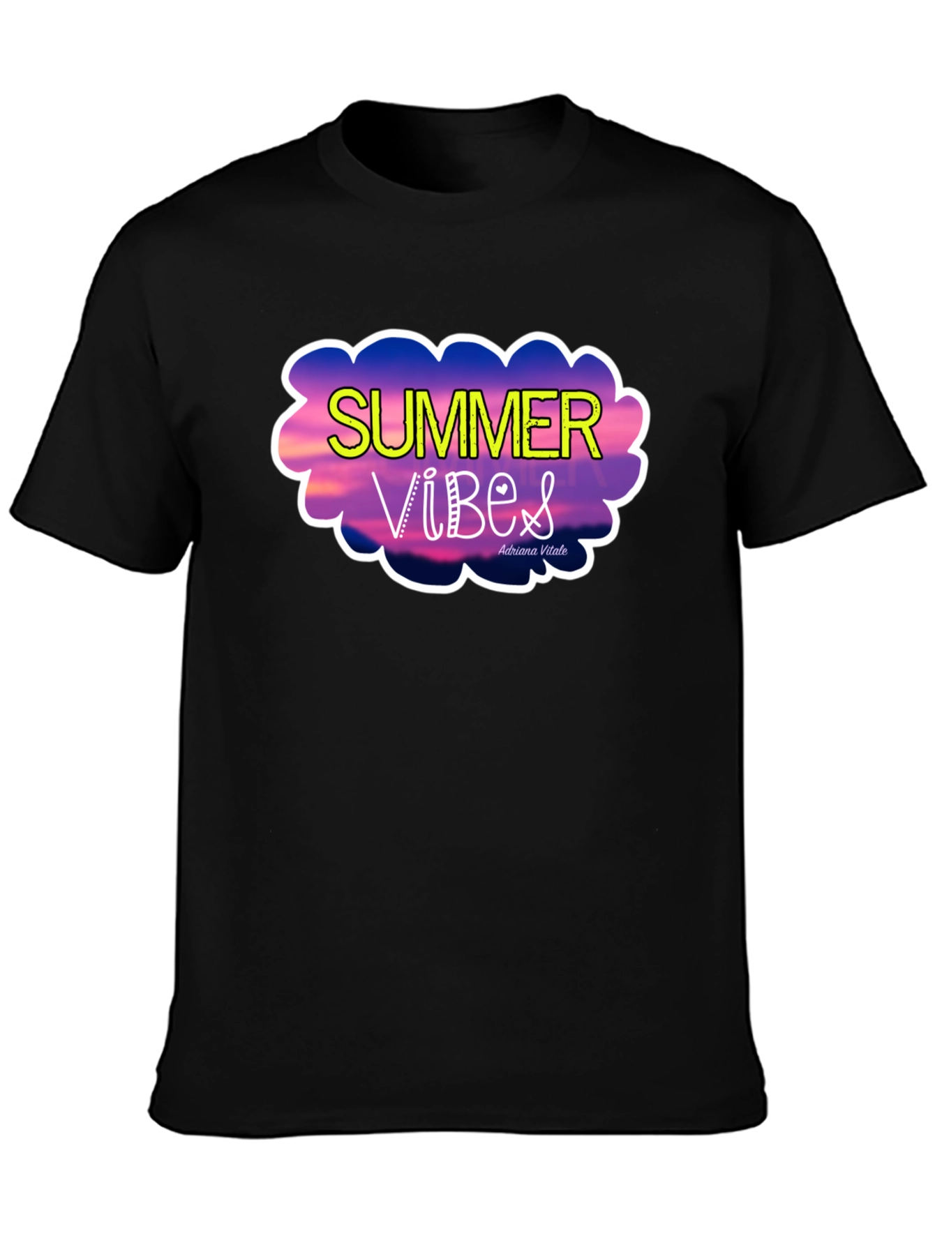 Summer Vibes Graphic Tee - Trendy Vacation Style