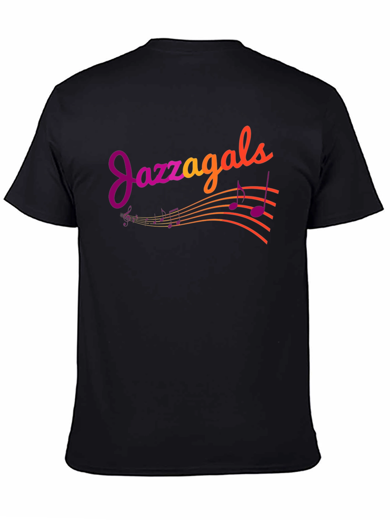 Jazzagals Graphic Tee - Black Unisex T-Shirt