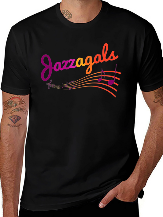 Jazzagals Graphic Tee - Black Unisex T-Shirt