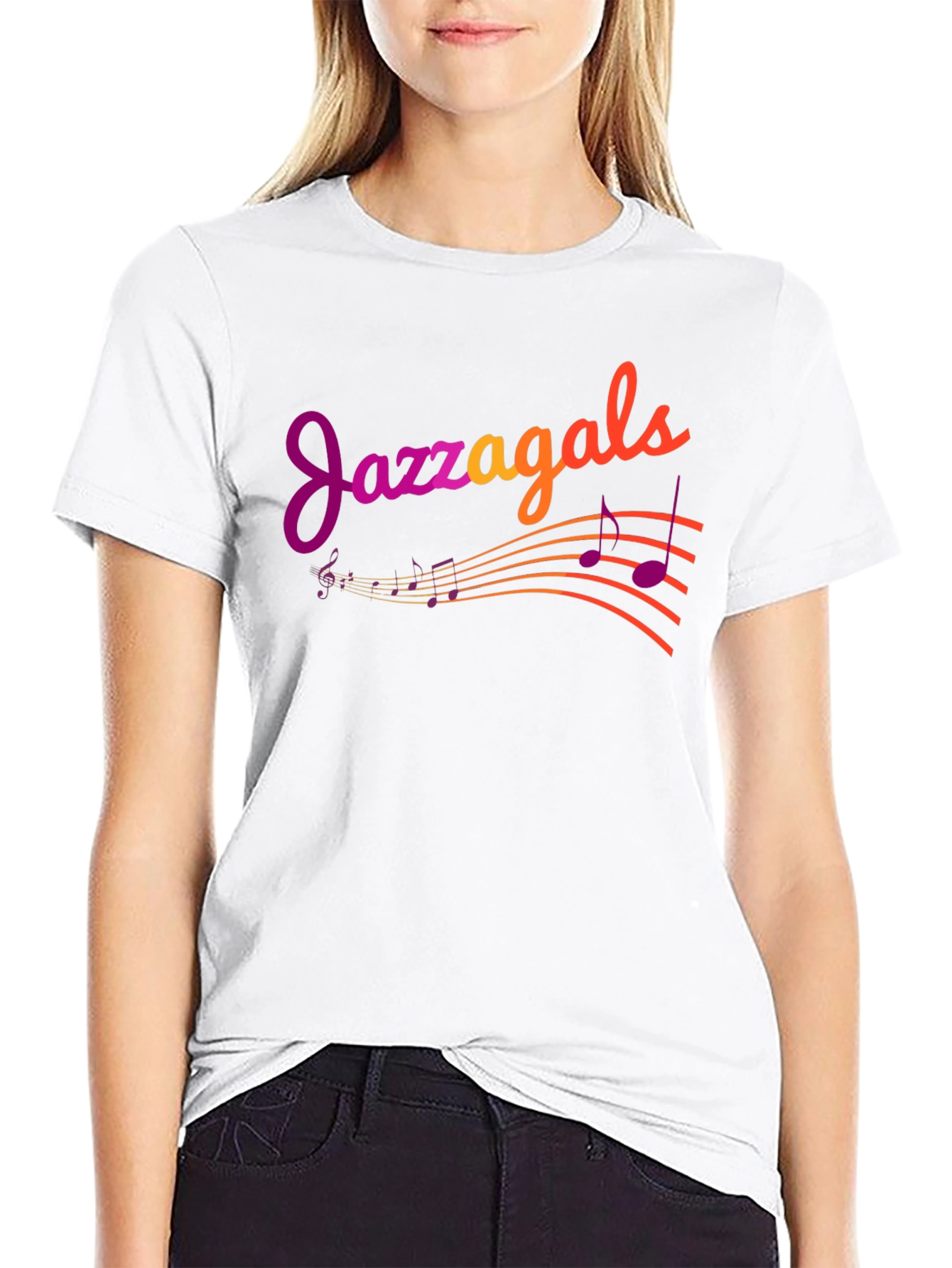 Jazzagals Graphic Tee - Black Unisex T-Shirt