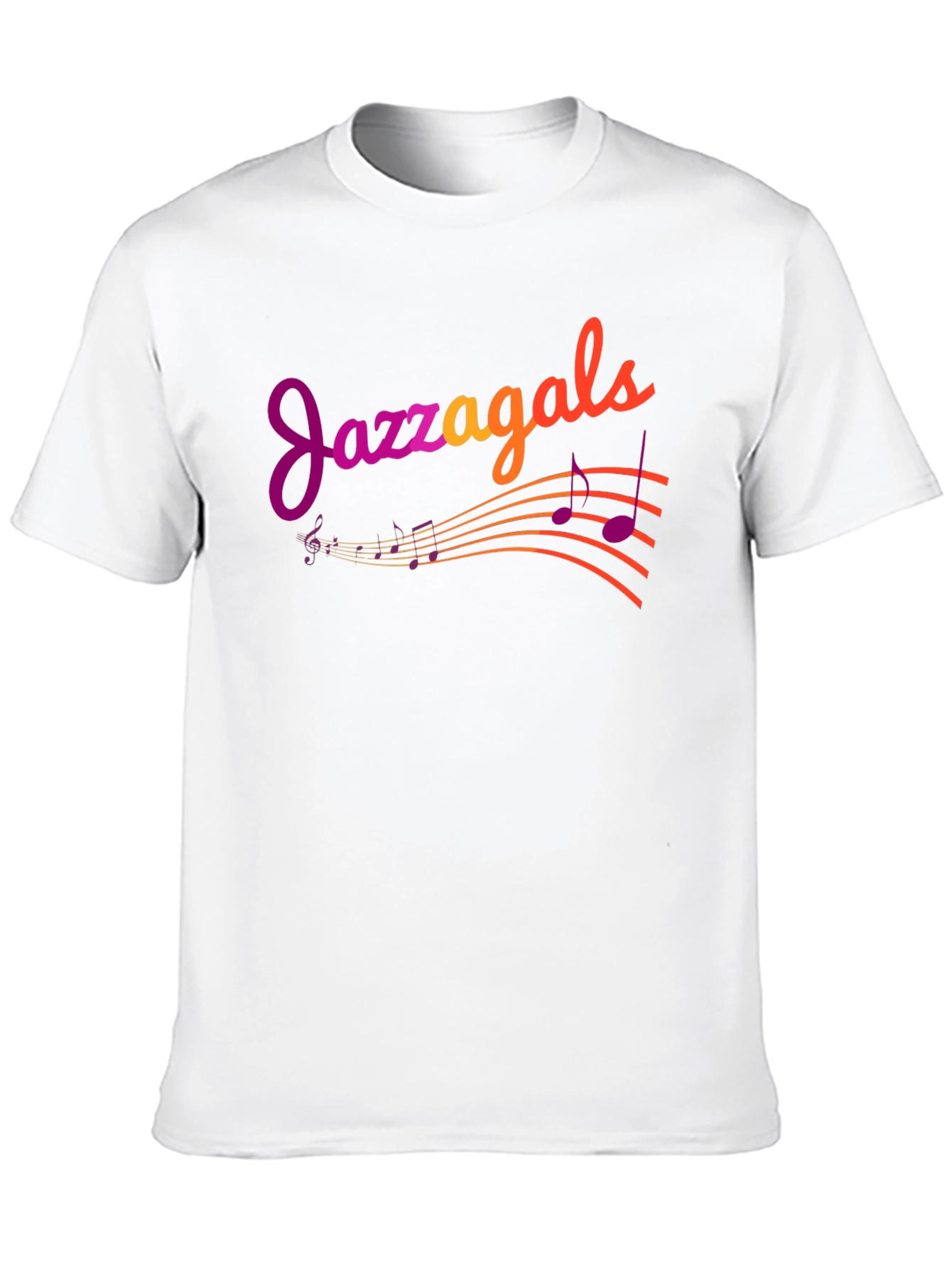 Jazzagals Graphic Tee - Black Unisex T-Shirt