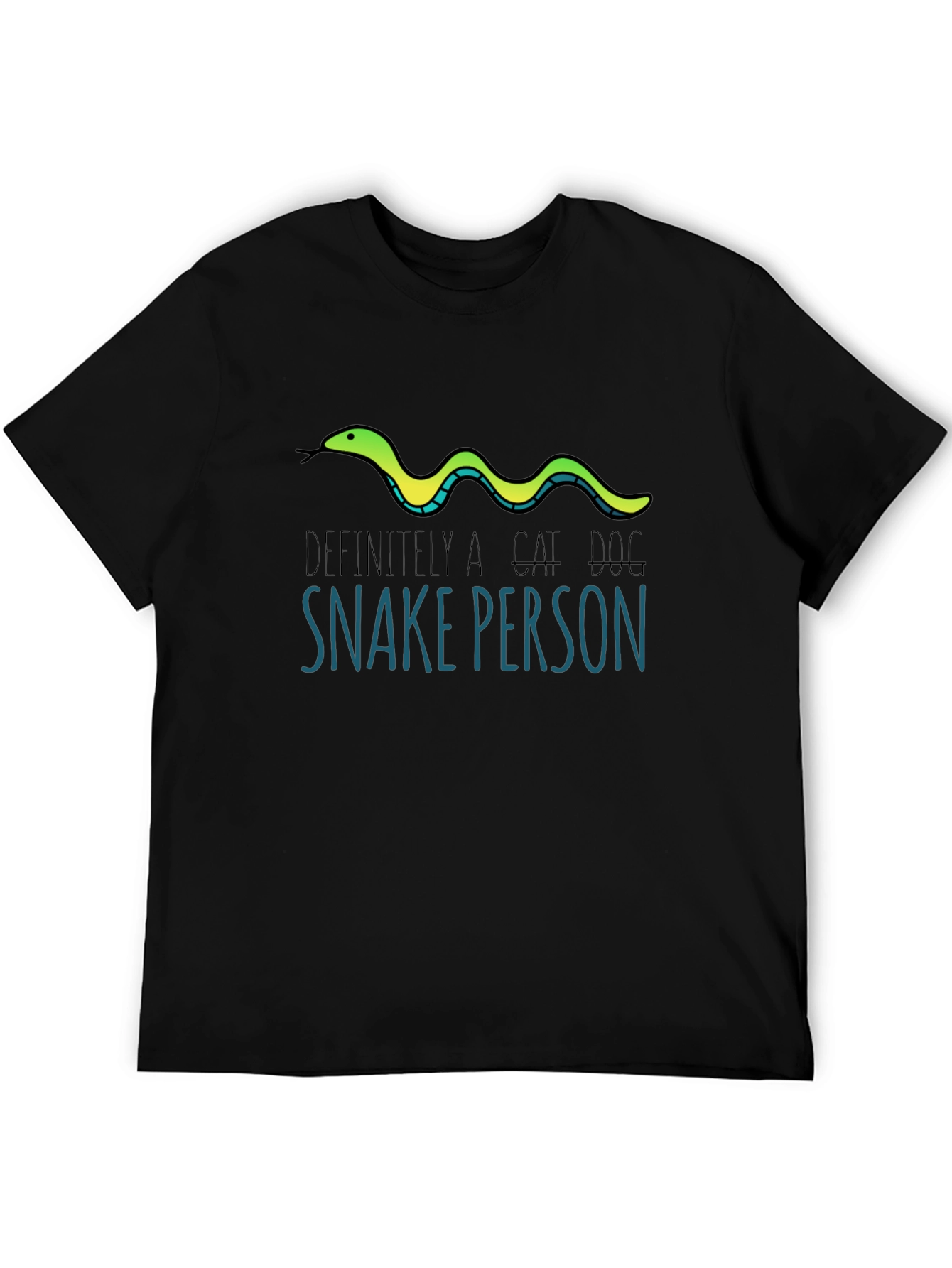 Funny Snake Person T-Shirt - Quirky Animal Lover Tee