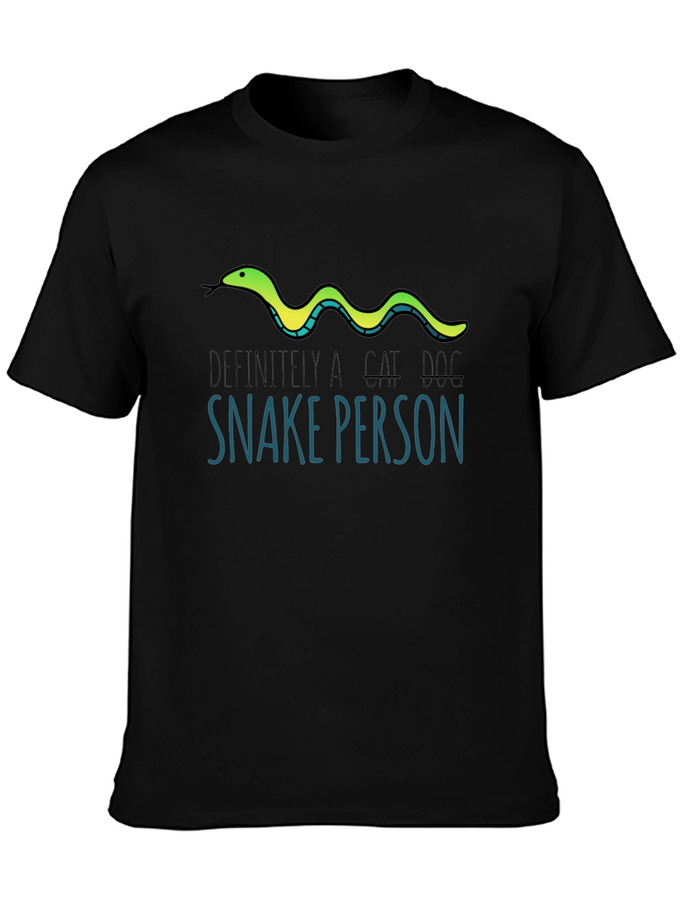Funny Snake Person T-Shirt - Quirky Animal Lover Tee