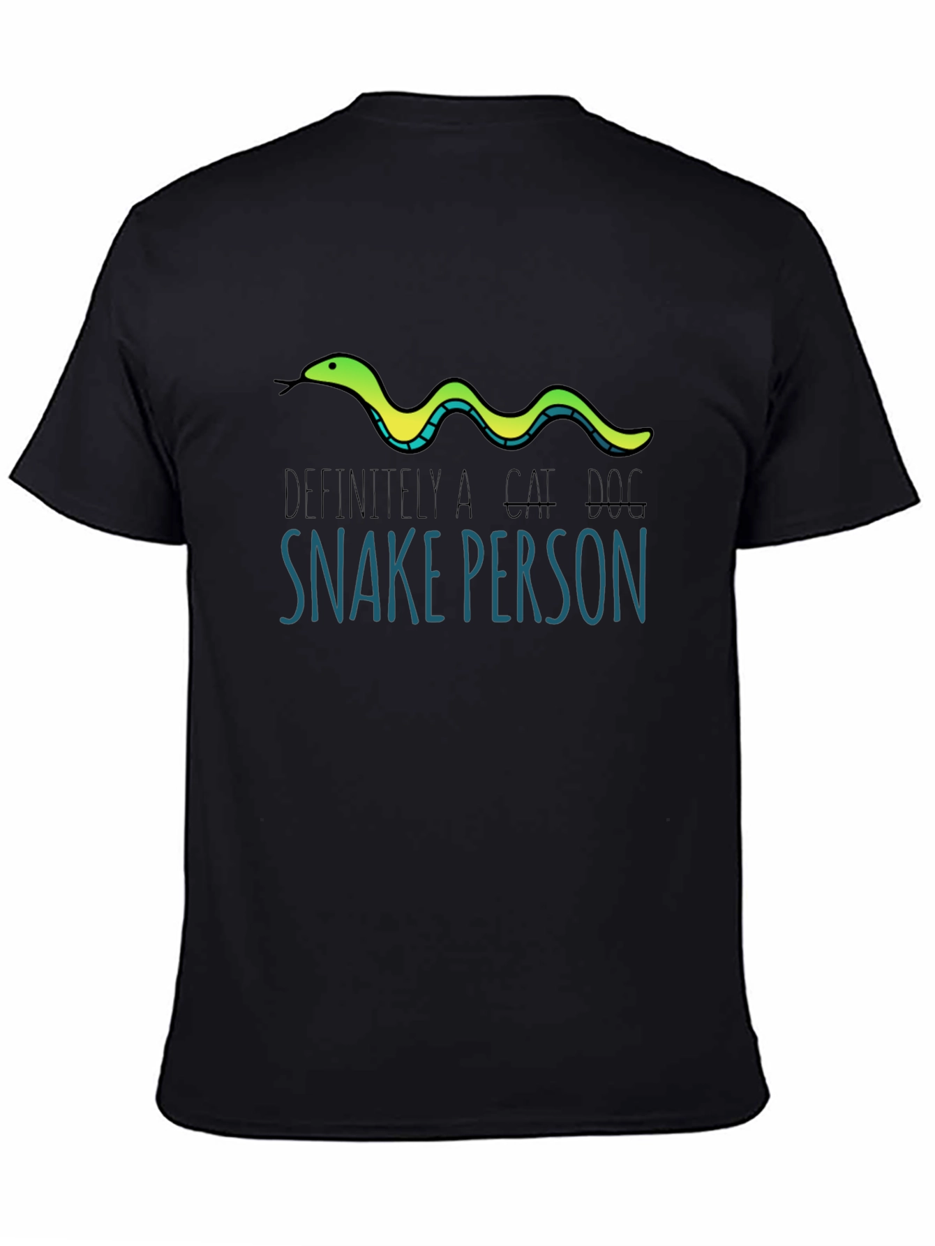 Funny Snake Person T-Shirt - Quirky Animal Lover Tee