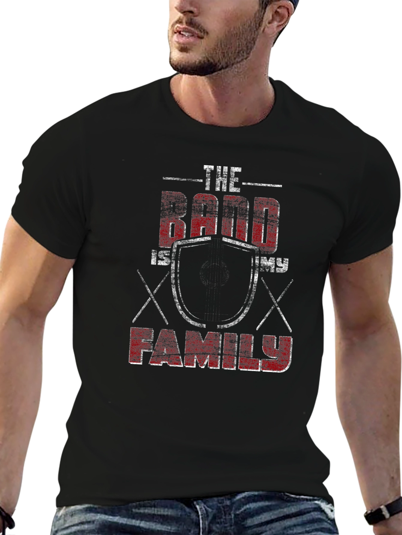 The Band is My Family Graphic T-Shirt