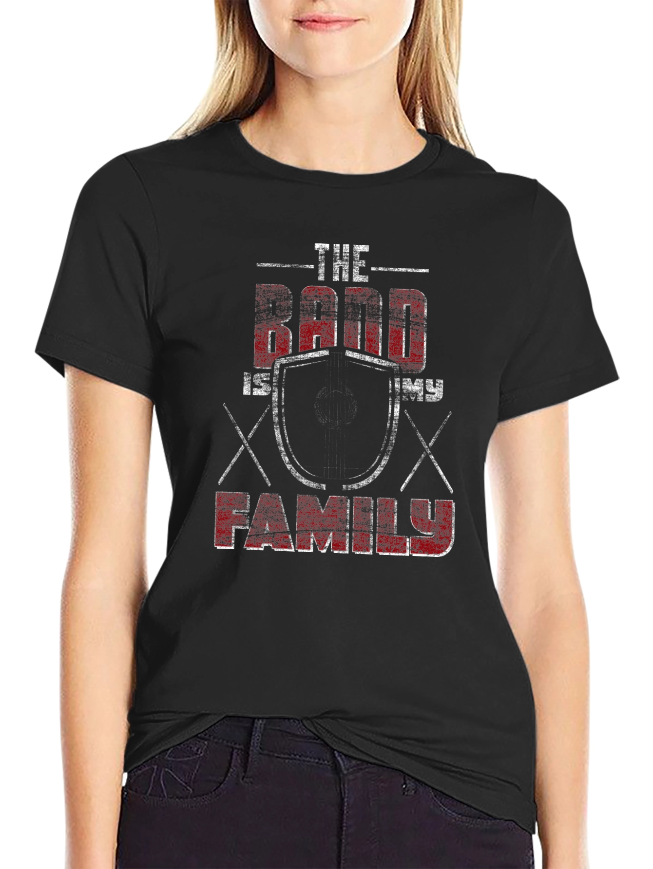 The Band is My Family Graphic T-Shirt