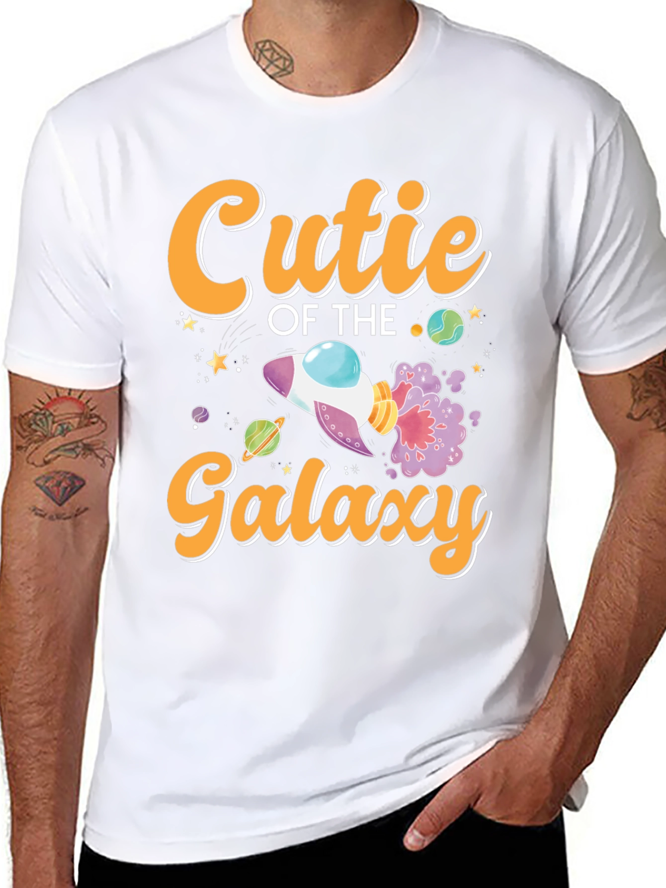 Cutie of the Galaxy Black T-Shirt