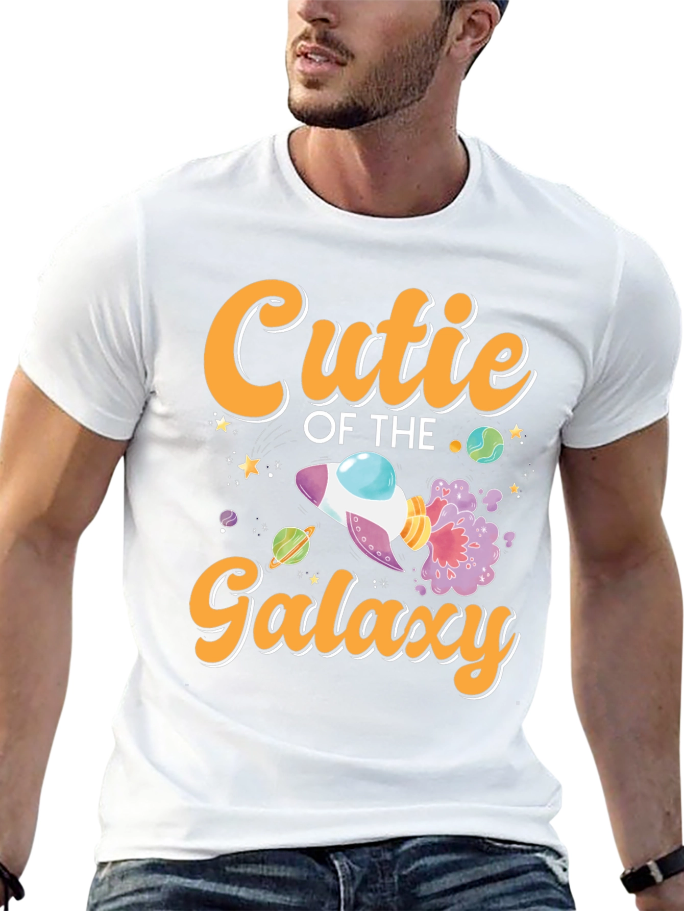 Cutie of the Galaxy Black T-Shirt