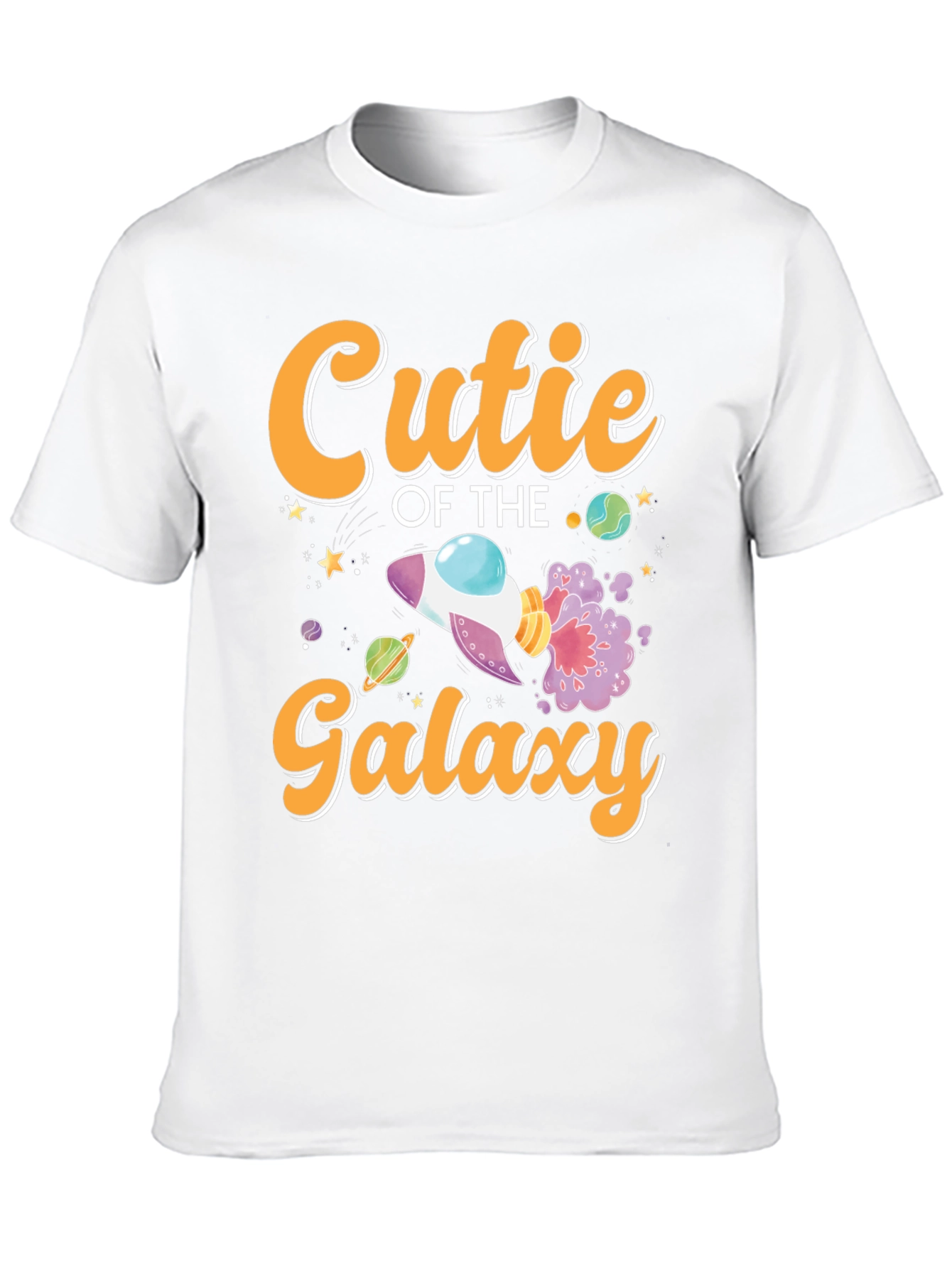 Cutie of the Galaxy Black T-Shirt
