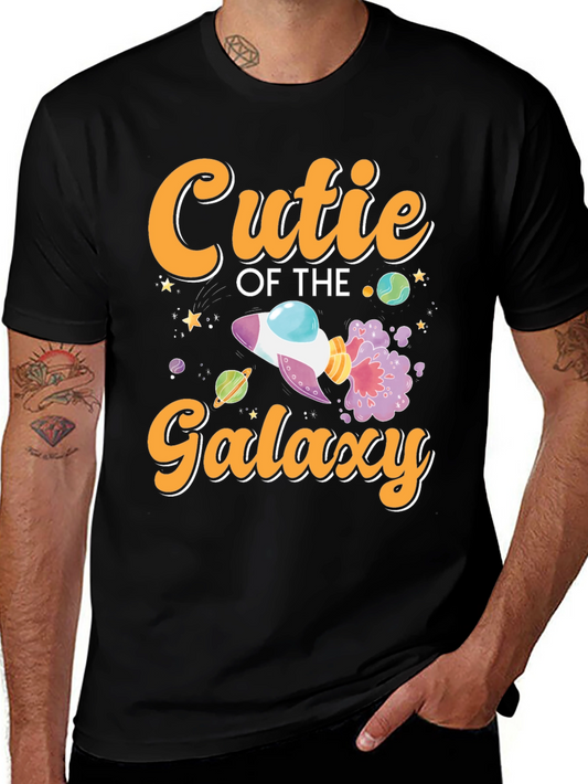 Cutie of the Galaxy Black T-Shirt