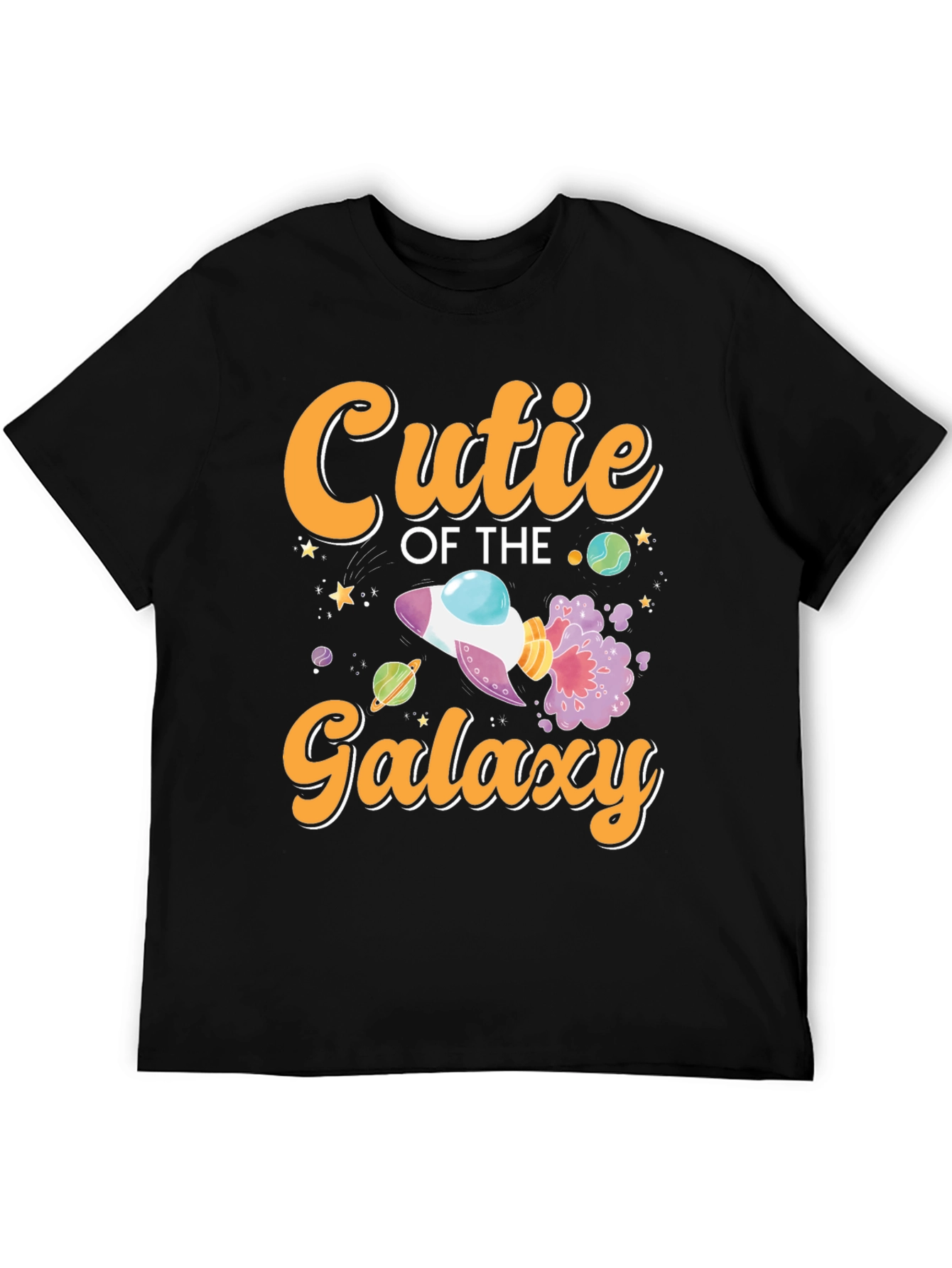 Cutie of the Galaxy Black T-Shirt