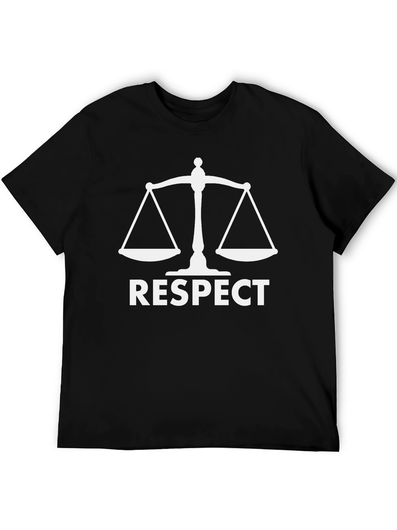 Respect Scales Graphic T-Shirt - Black