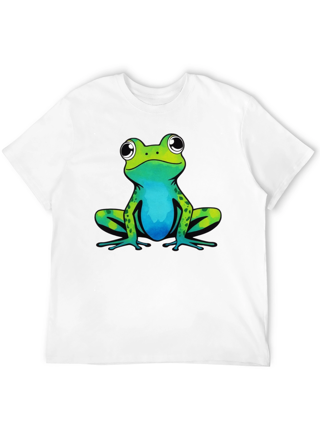 Cool Frog Graphic T-Shirt - Stylish Mens Tee