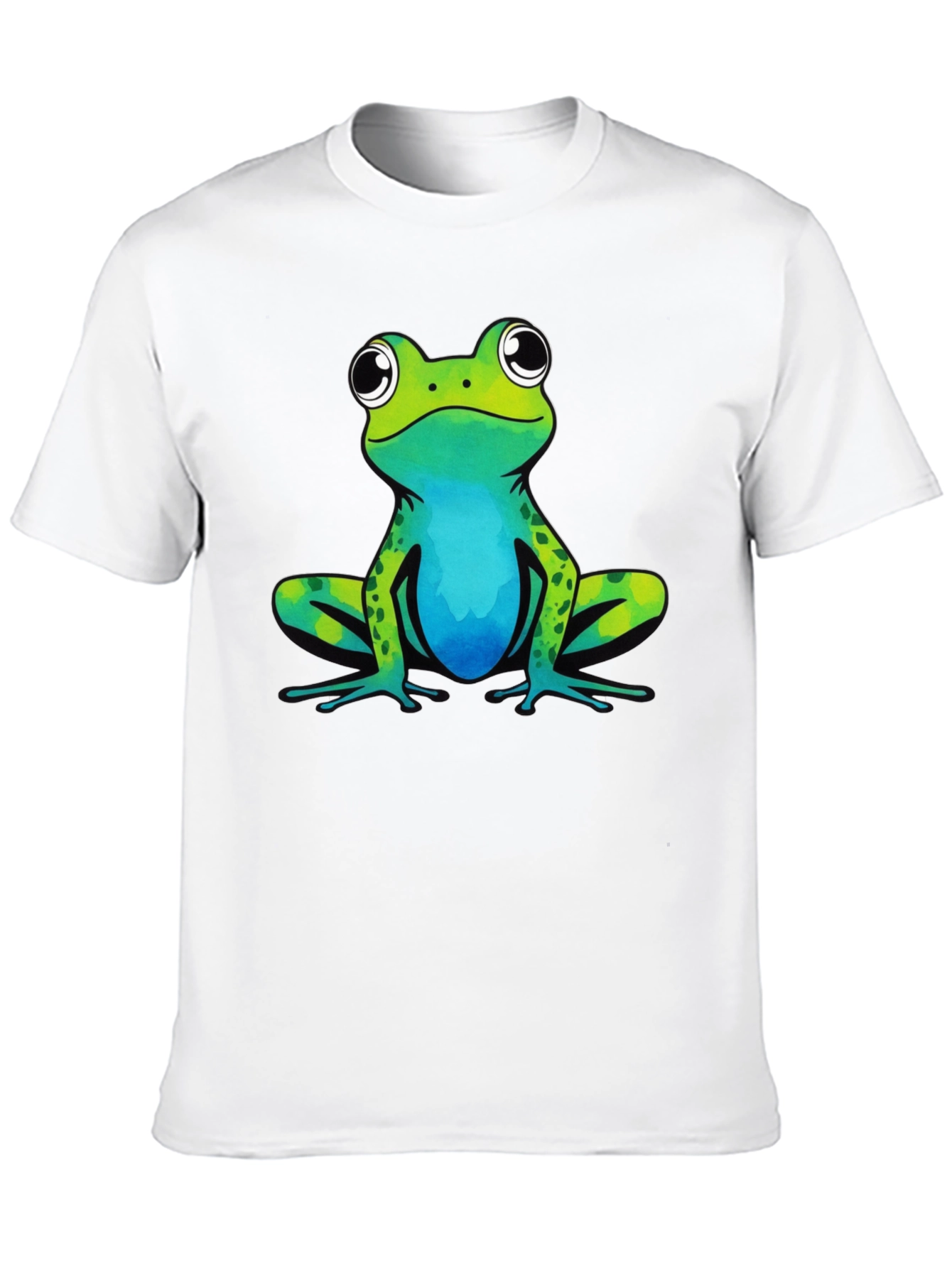Cool Frog Graphic T-Shirt - Stylish Mens Tee