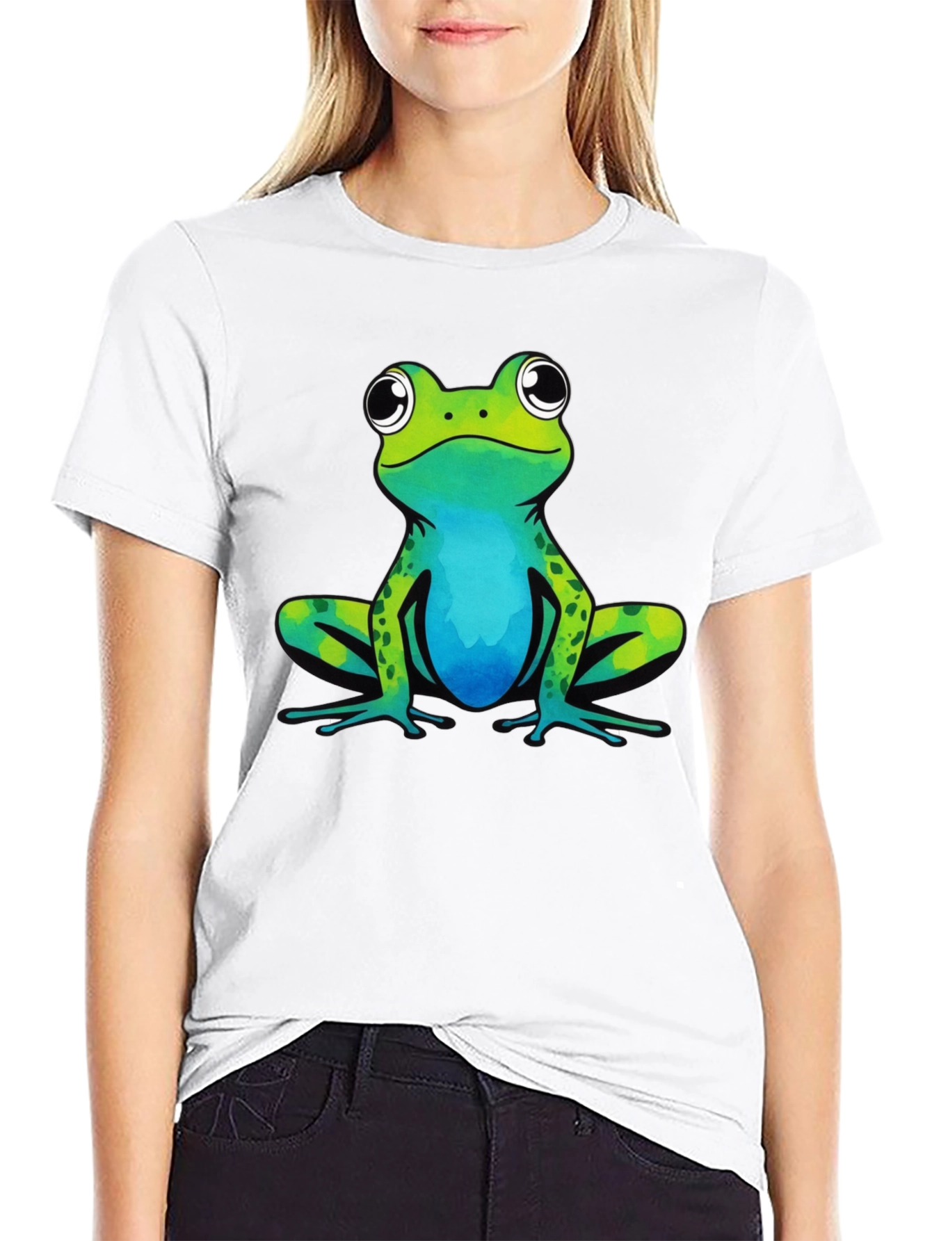 Cool Frog Graphic T-Shirt - Stylish Mens Tee