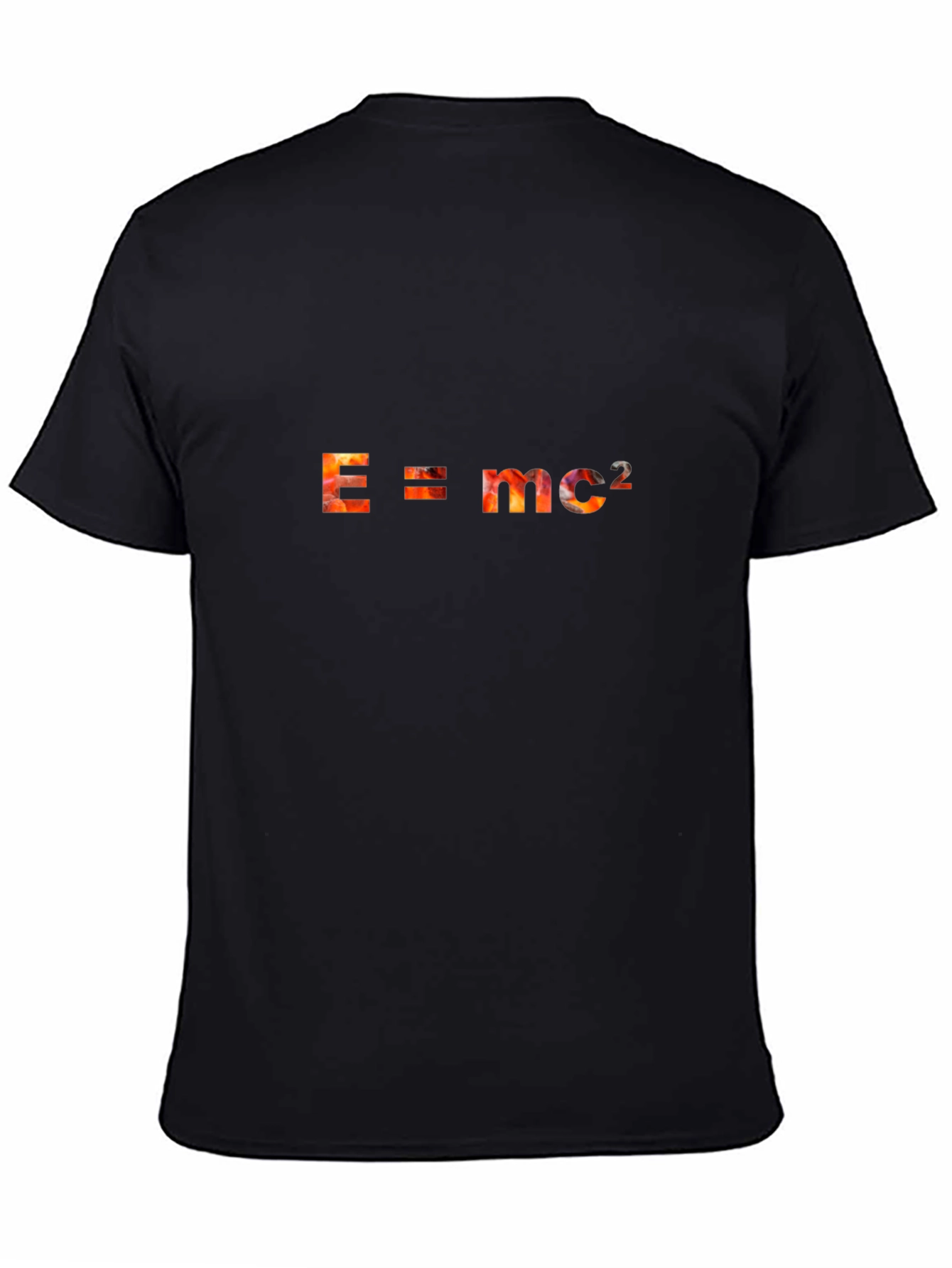 E=mc² Science T-Shirt - Black