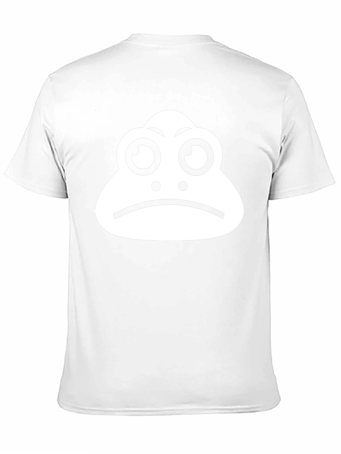 Sad Frog Graphic Tee - Black Cotton T-Shirt