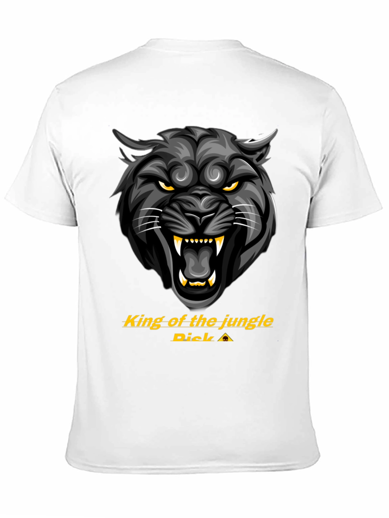 King of the Jungle Black Panther Graphic Tee