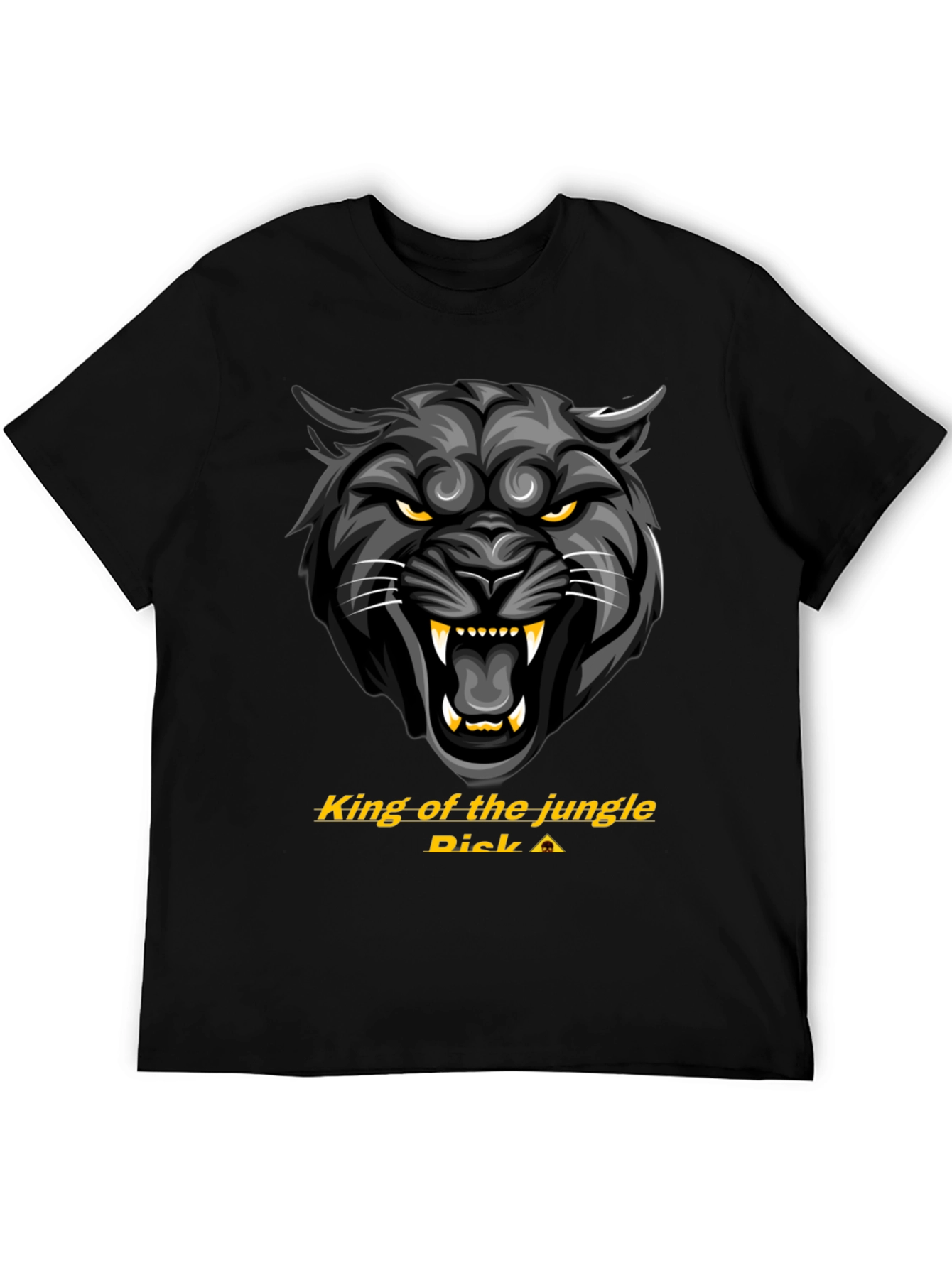 King of the Jungle Black Panther Graphic Tee