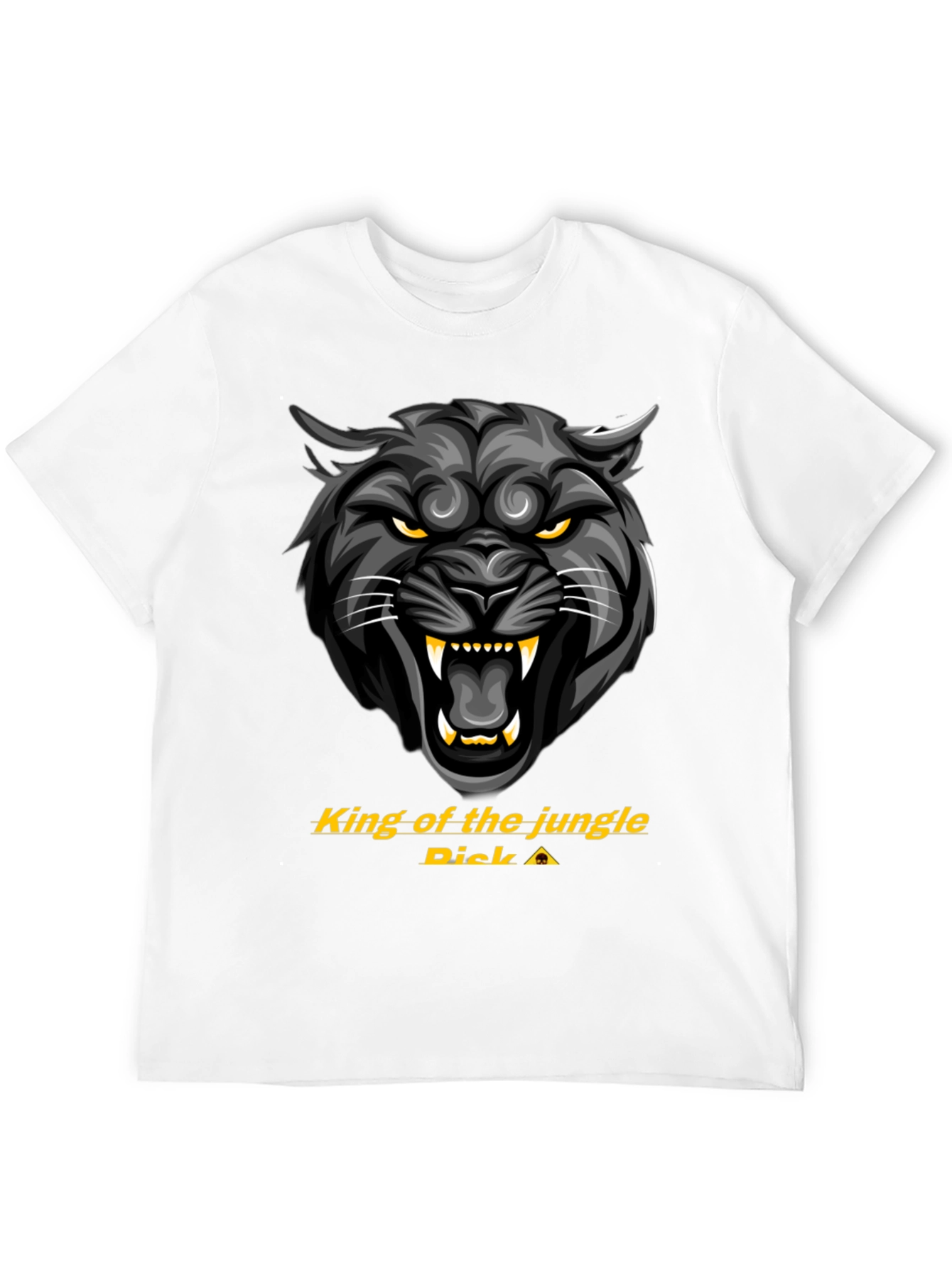 King of the Jungle Black Panther Graphic Tee