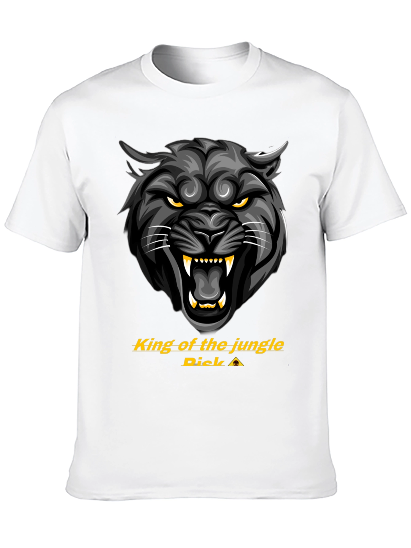 King of the Jungle Black Panther Graphic Tee
