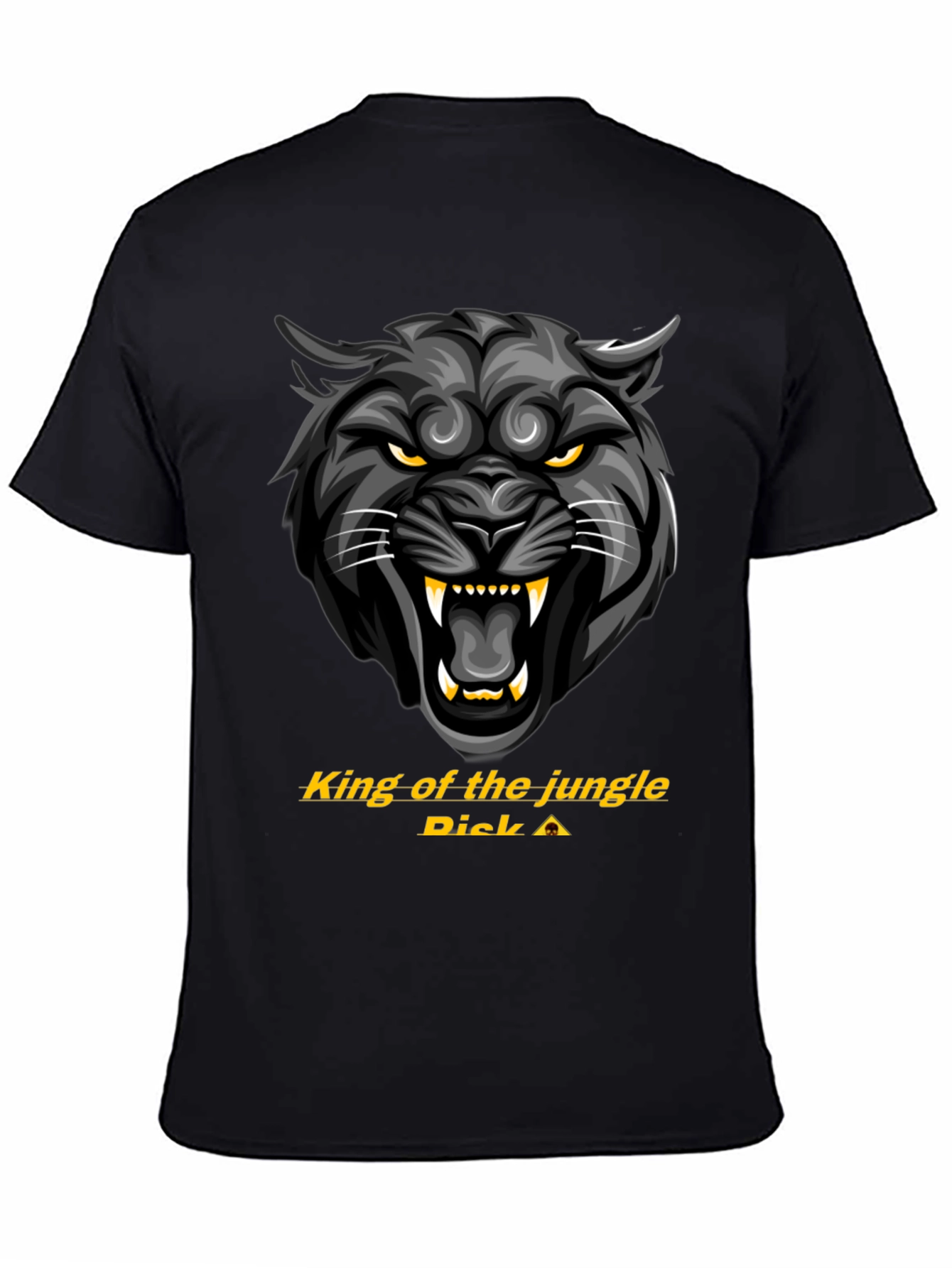 King of the Jungle Black Panther Graphic Tee