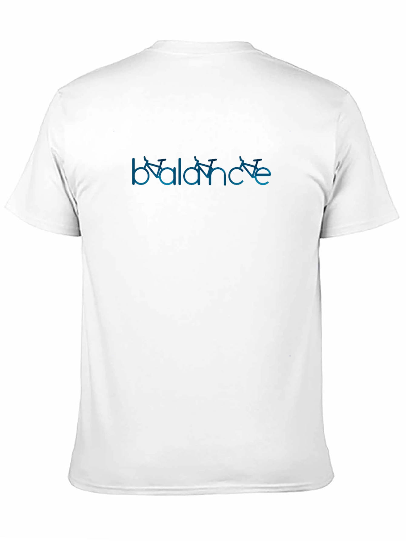 Balance Bike T-Shirt - Black Crew Neck Tee