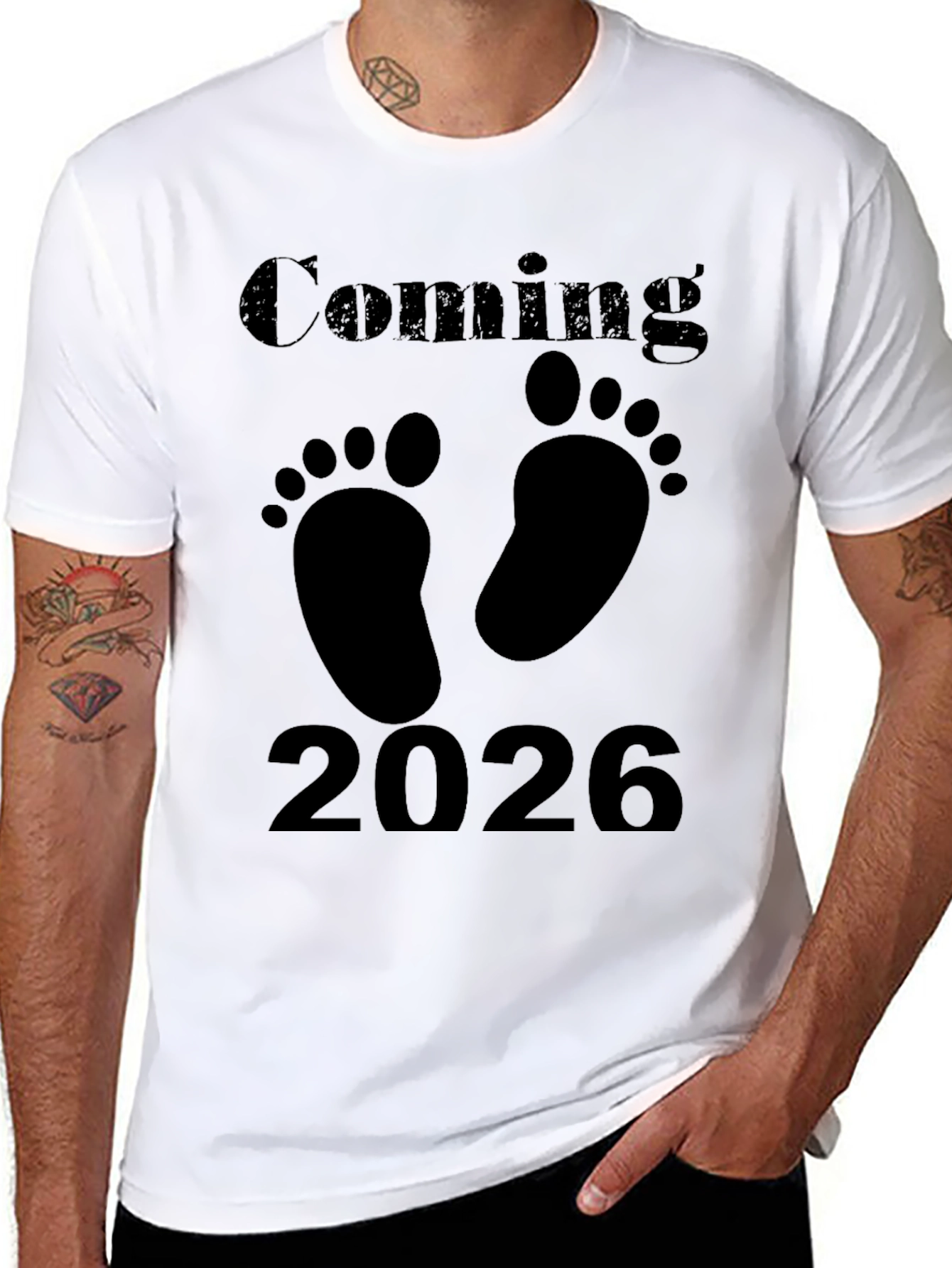 Coming 2026 Baby Announcement T-Shirt