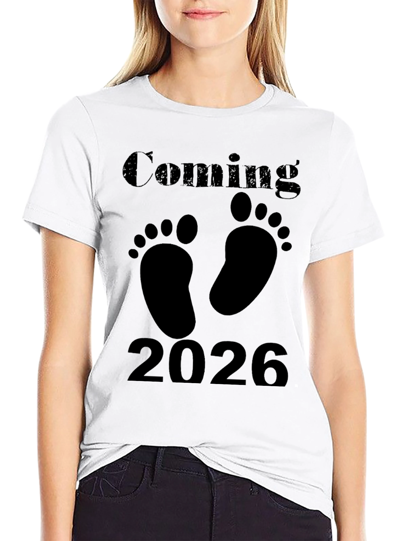 Coming 2026 Baby Announcement T-Shirt