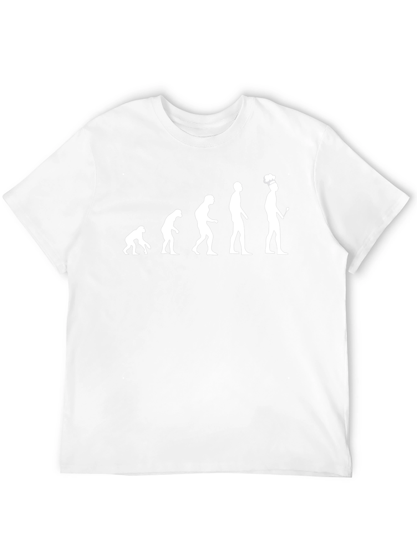 Evolution of Chef T-Shirt - Culinary Humor